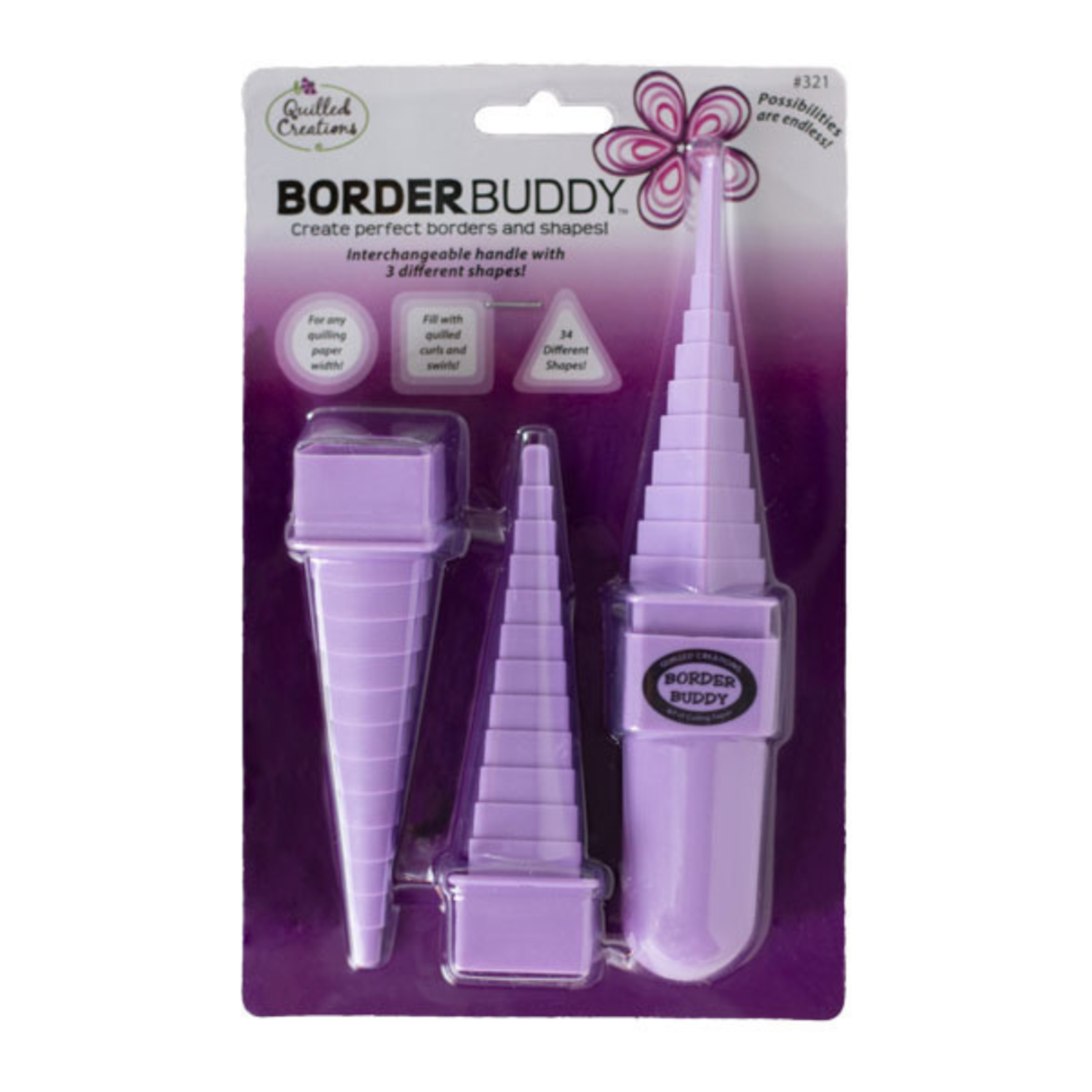 QUILLED CREATIONS BORDER BUDDY QUILLING TOOL
