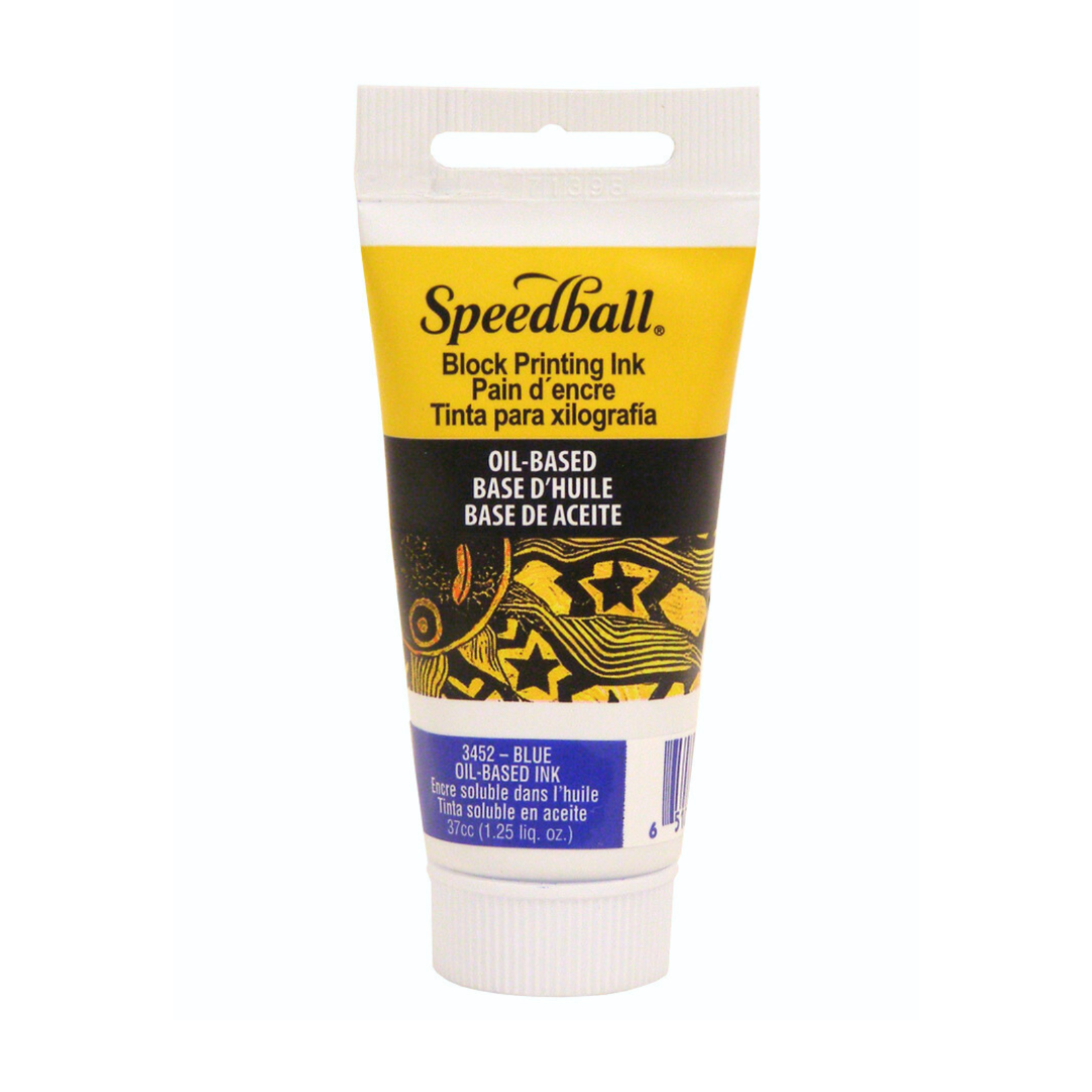 SPEEDBALL OIL BASED BLOCK PRINTING INK 1.25OZ BLUE