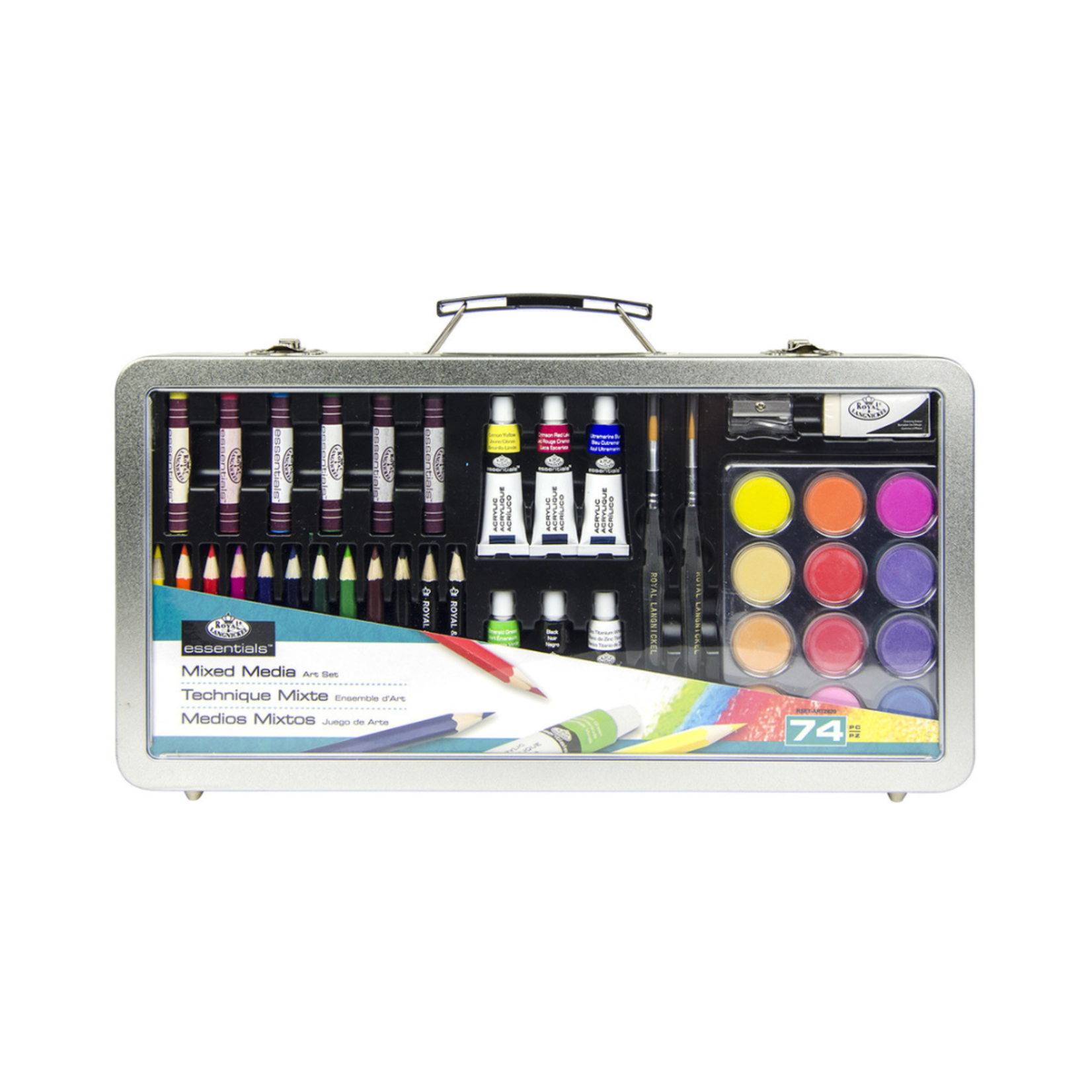 ROYAL & LANGNICKEL ESSENTIALS MIXED MEDIA ART 74/SET