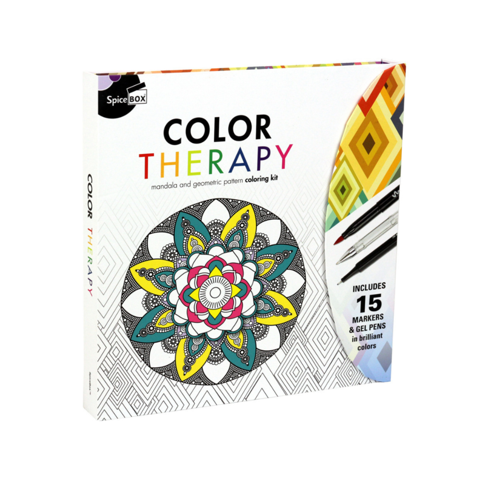 SPICEBOX SKETCH PLUS COLOUR THERAPY KIT