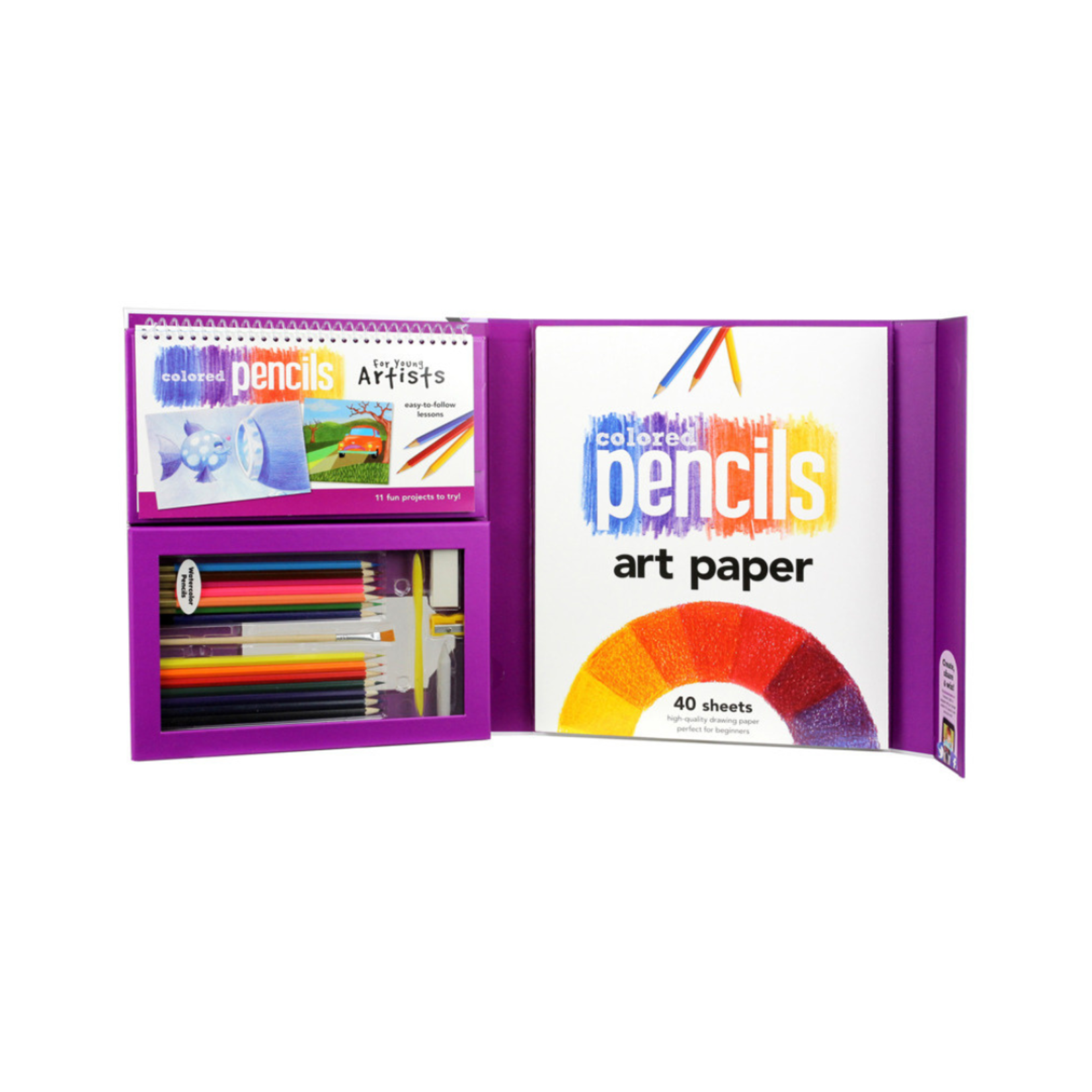 SPICEBOX PETITE PICASSO COLOURED PENCILS KIT