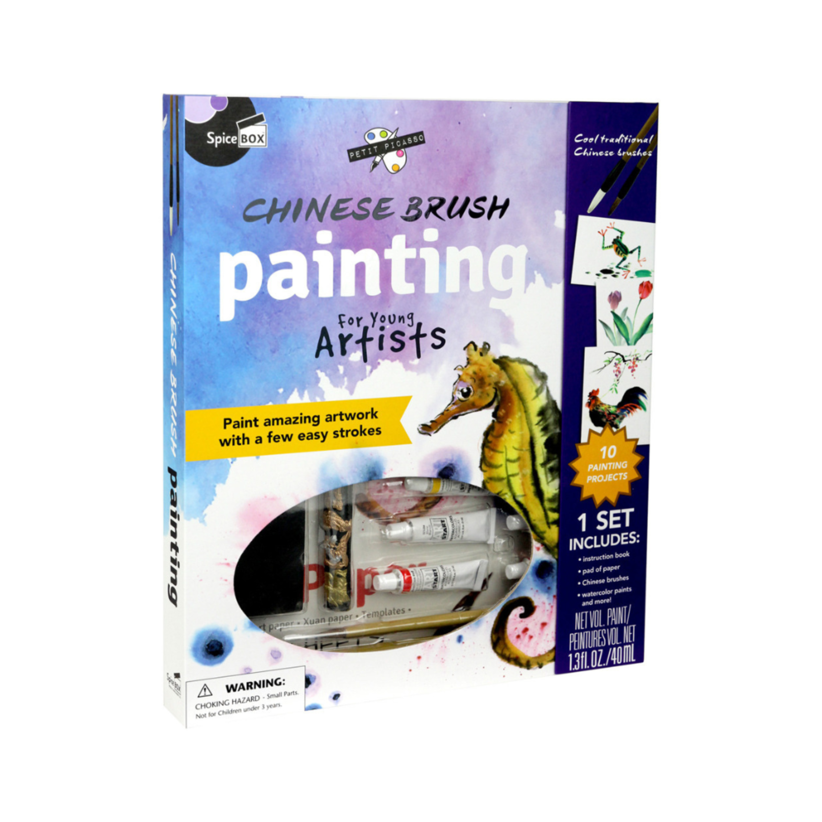 SPICEBOX PETITE PICASSO CHINESE BRUSH PAINTING KIT