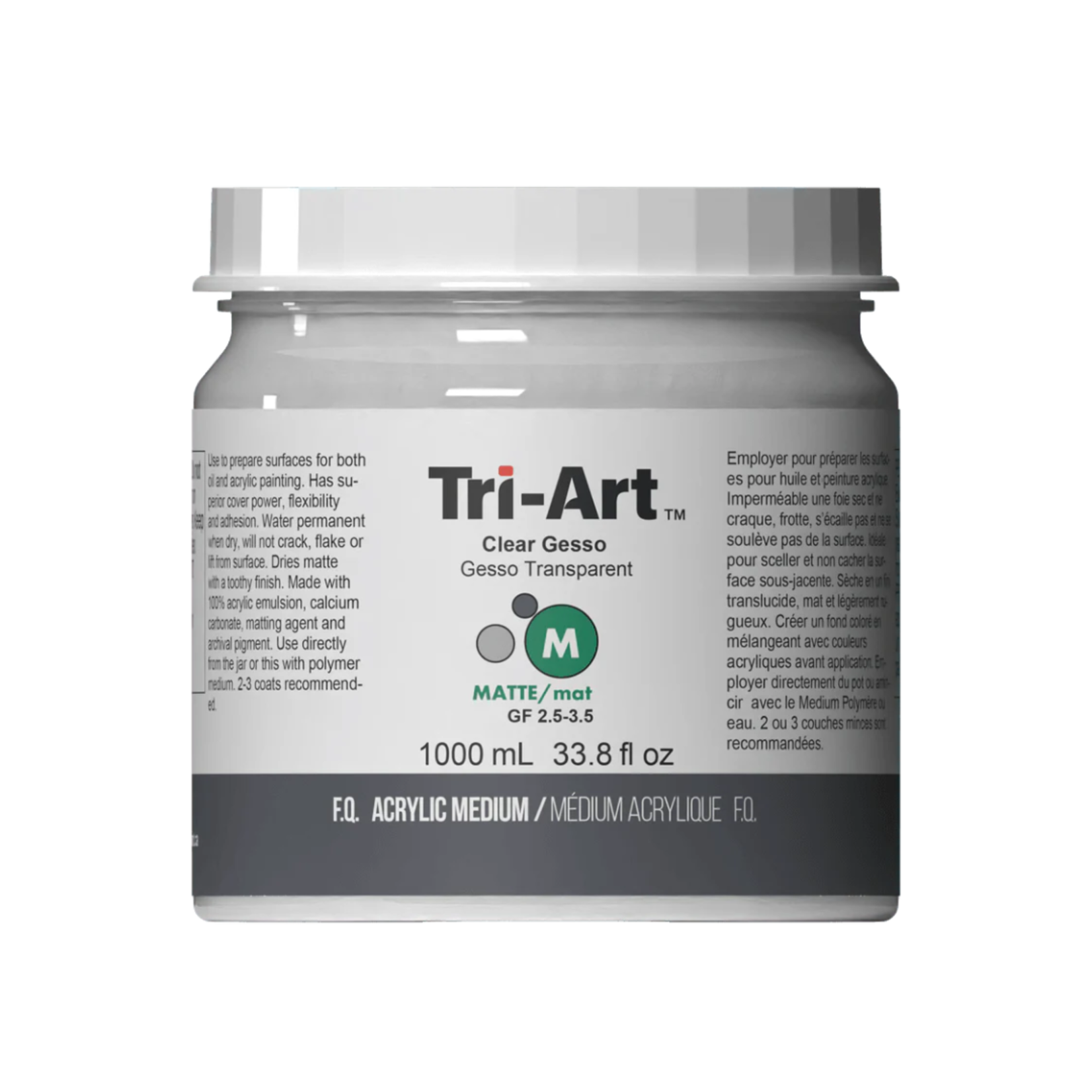 TRI-ART GESSO CLEAR 1L