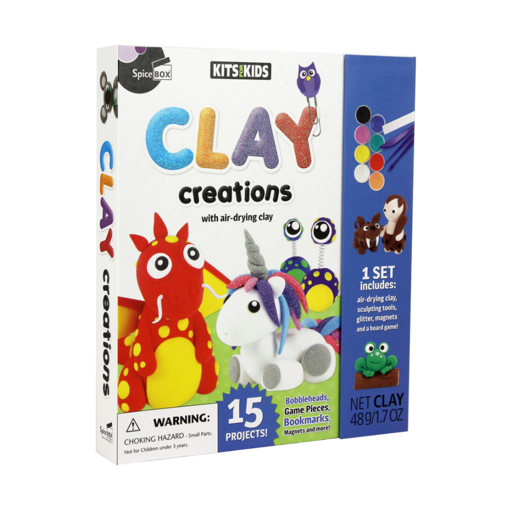 SPICEBOX KITS FOR KIDS CLAY CREATIONS