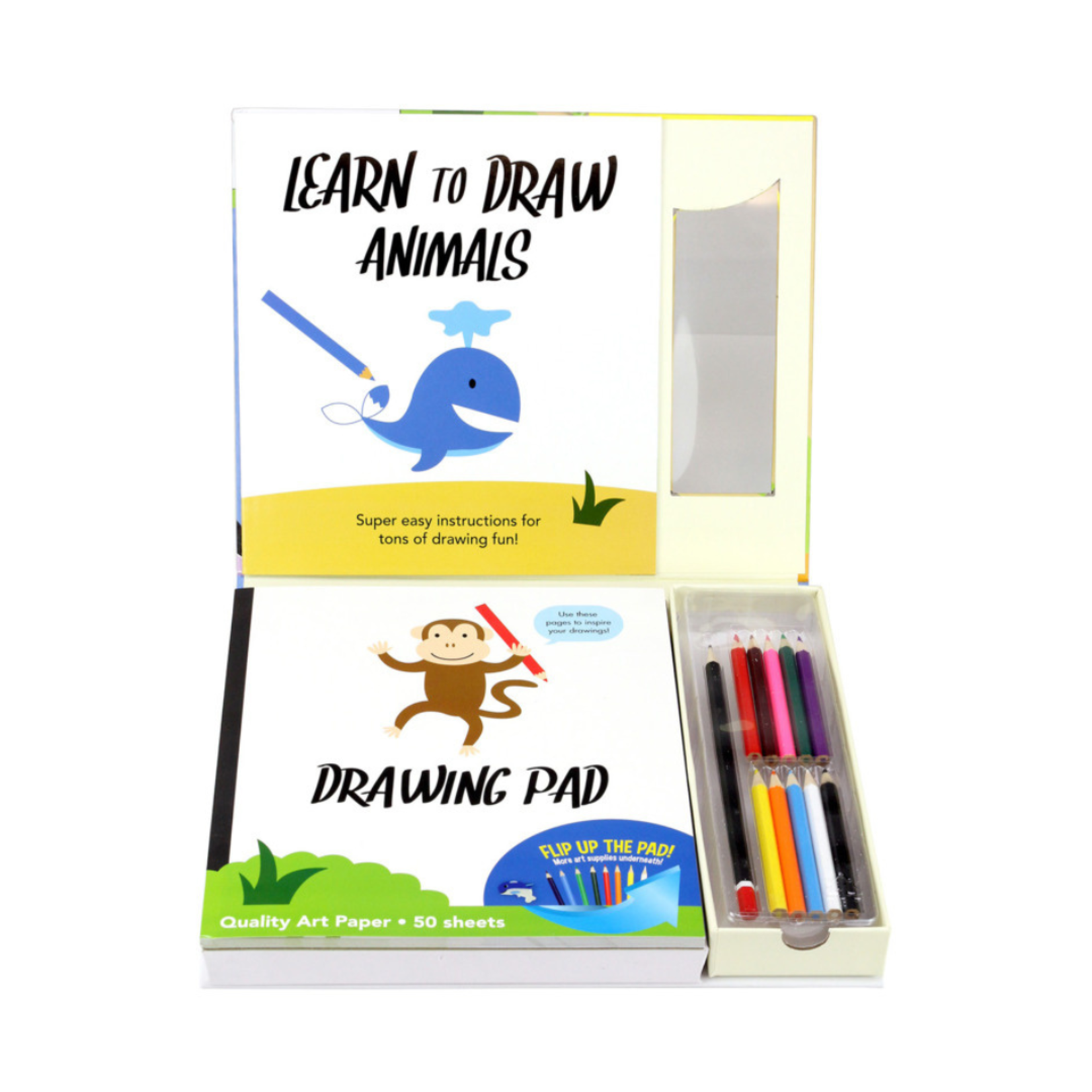 SPICEBOX IMAGINE IT DRAWING ANIMALS KIT
