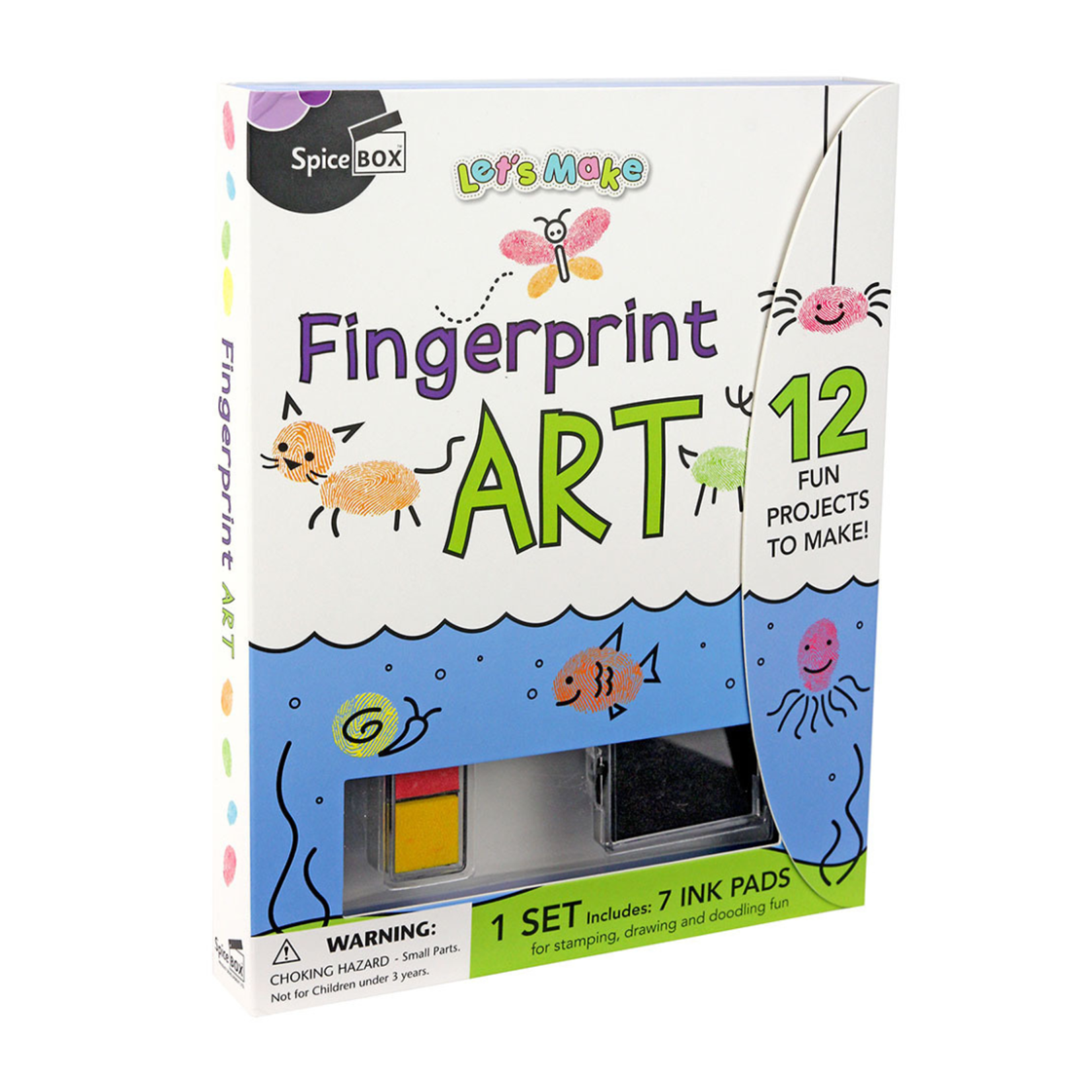 SPICEBOX LETS MAKE KIT FINGERPRINT ART