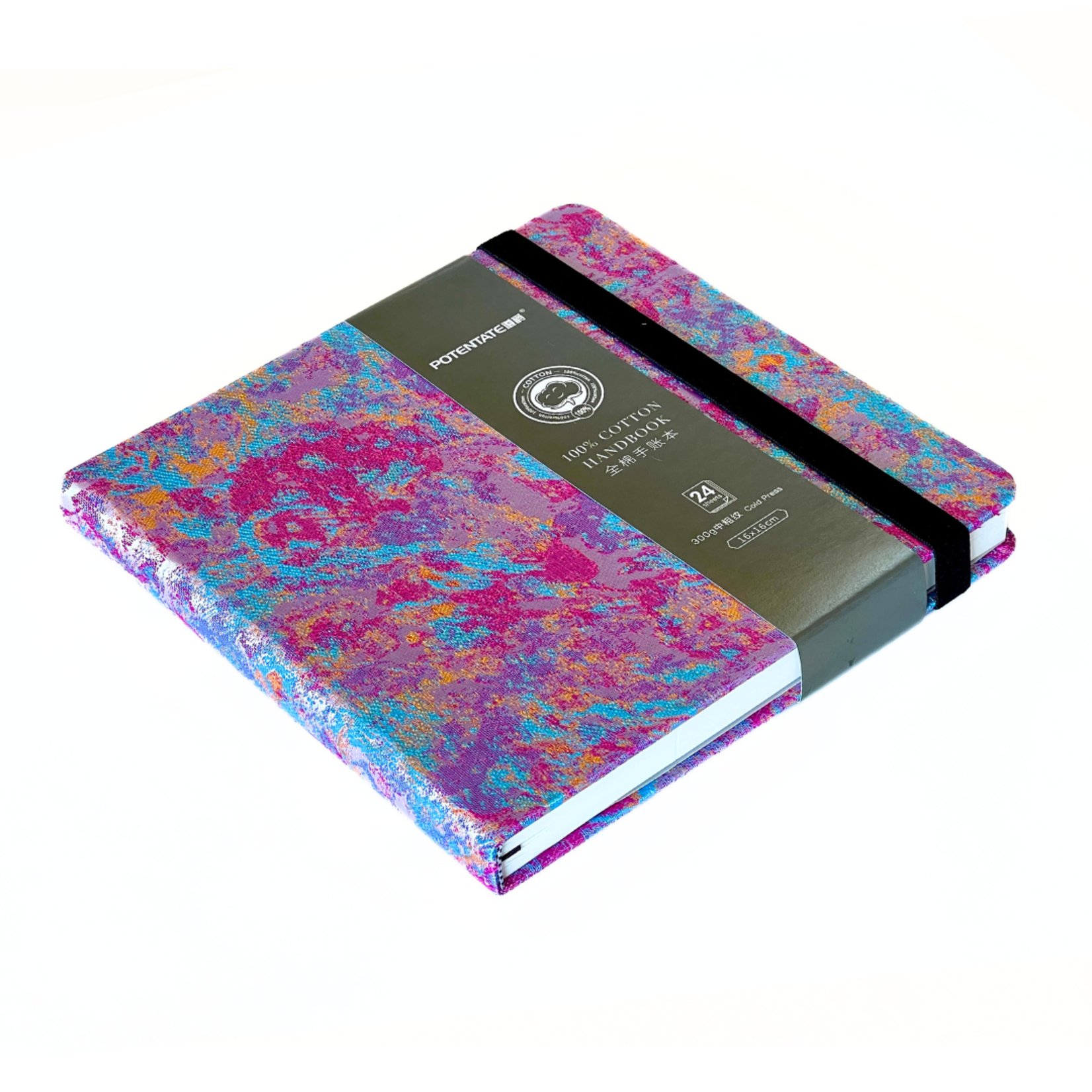 POTENTATE WATERCOLOUR JOURNAL CP 300GSM 6X6 24/SHT