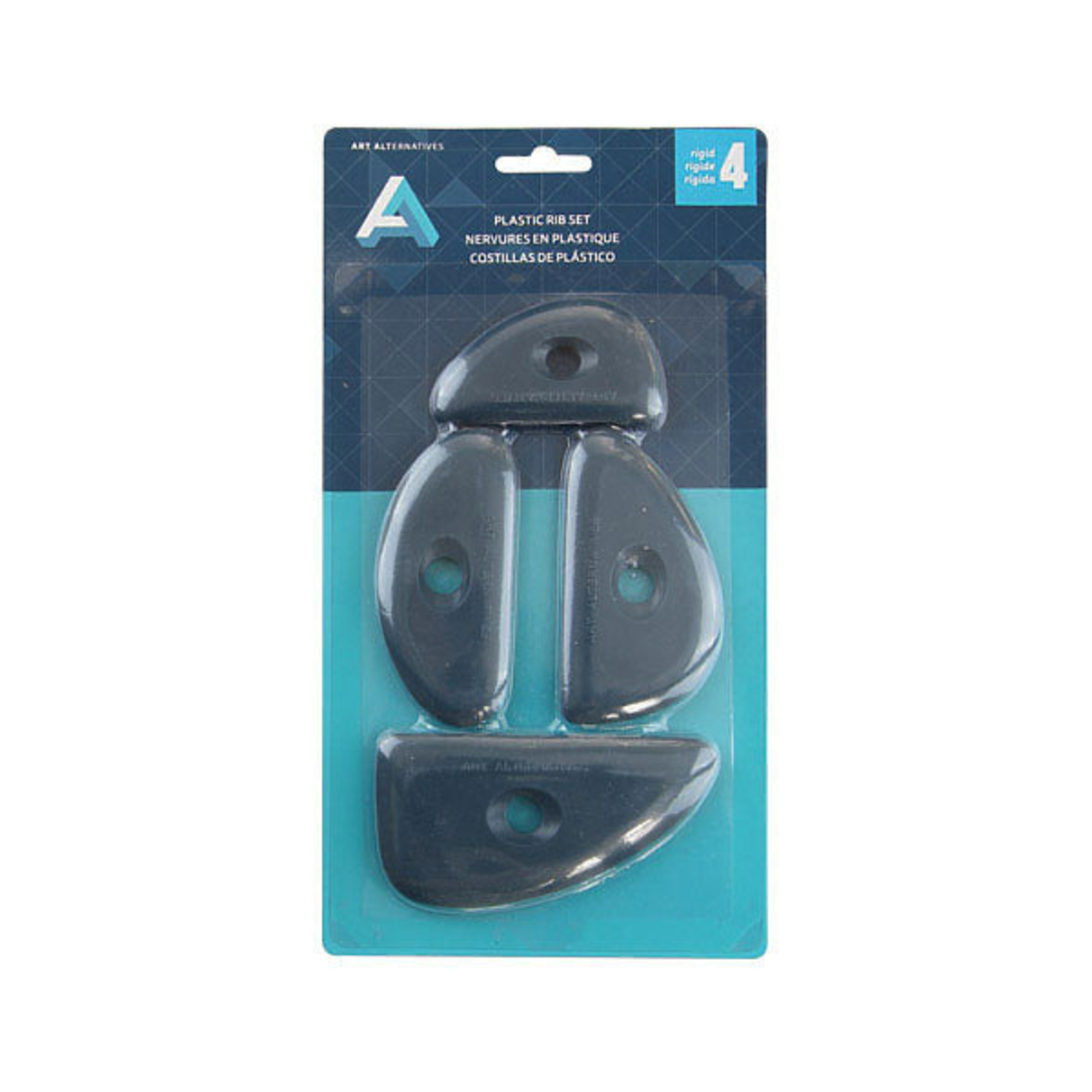 ART ALTERNATIVES PLASTIC RIB SET RIGID 4/PC