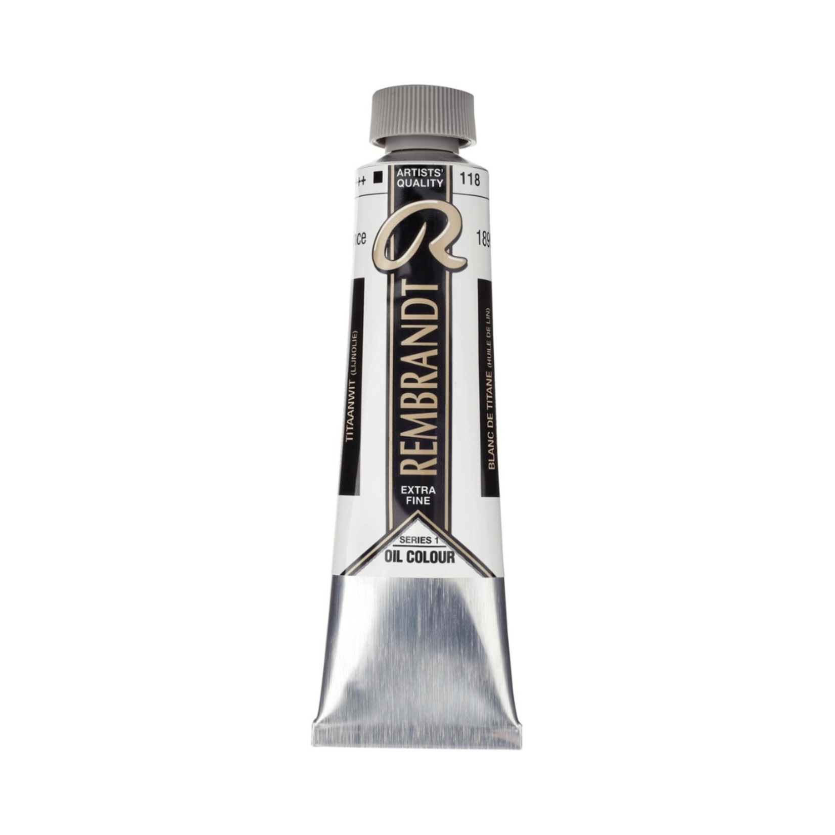 REMBRANDT OIL 40ML TITANIUM WHITE LINSEED 118