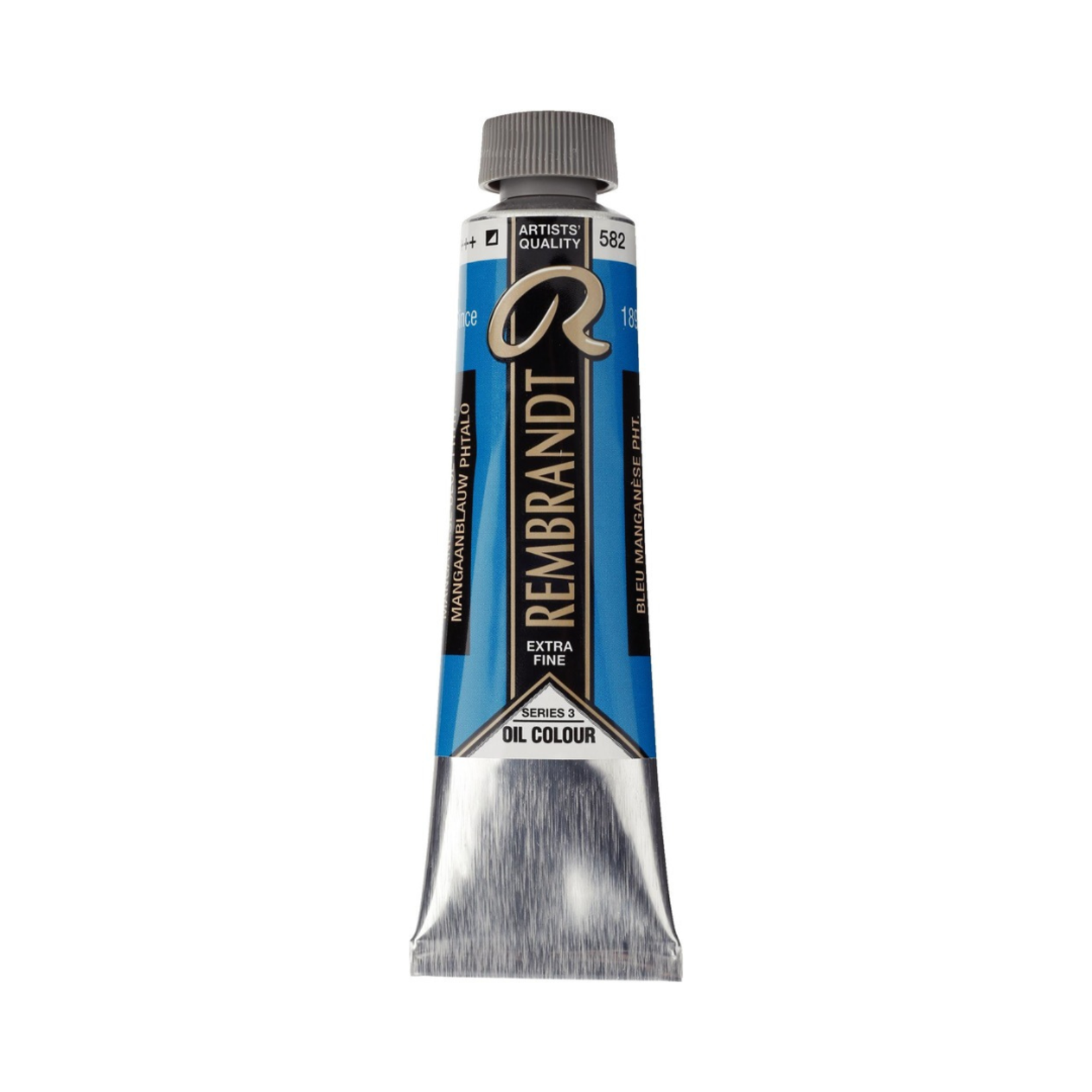 ROYAL TALENS REMBRANDT OIL 40ML MANGANESE BLUE PHTHALO 582