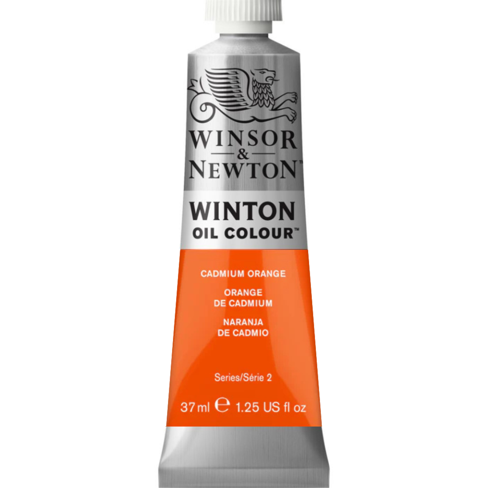 WINSOR & NEWTON WINTON OIL 37ML CADMIUM ORANGE