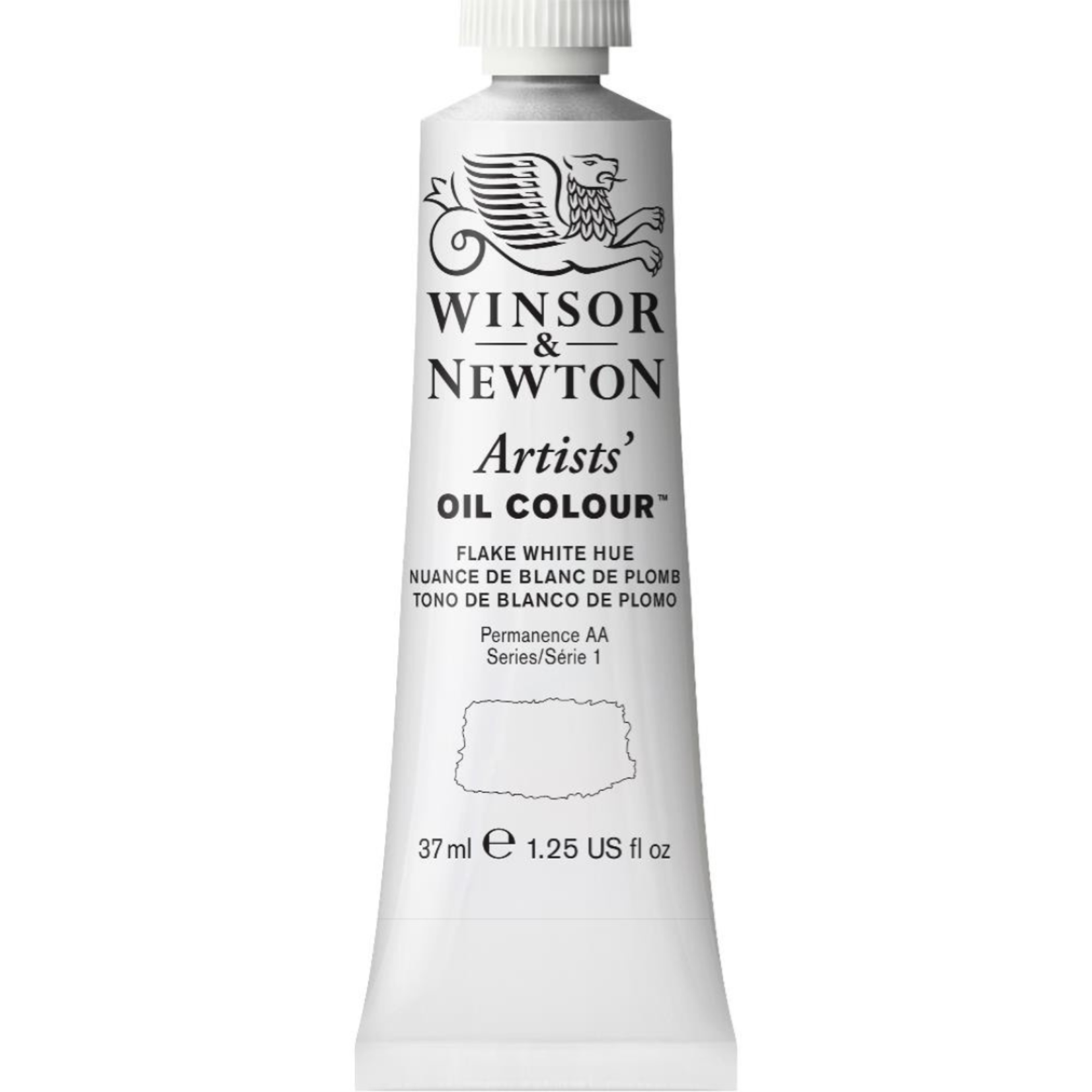 WINSOR NEWTON WINSOR & NEWTON ARTISTS' OIL 37ML FLAKE WHITE NO. 1