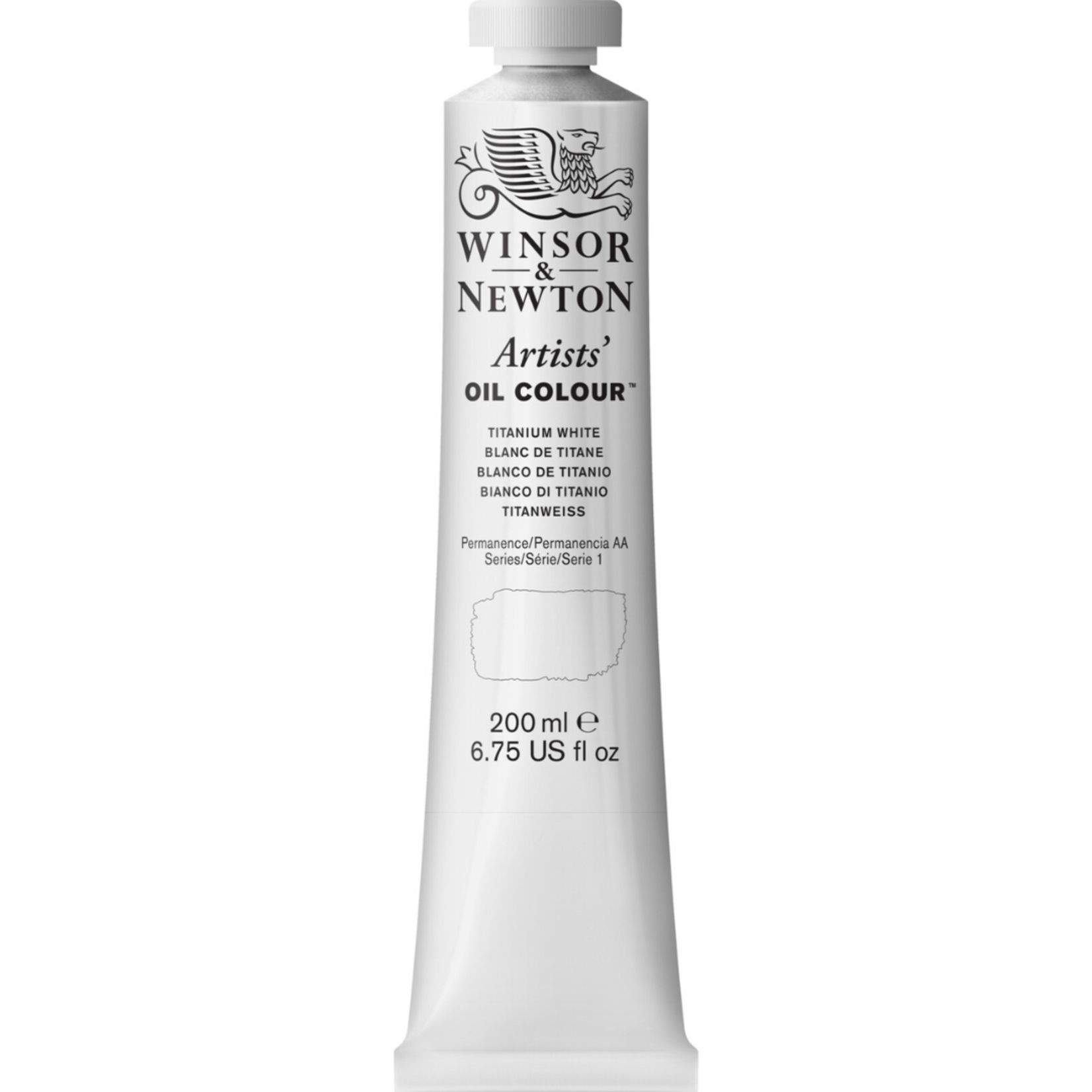 WINSOR NEWTON WINSOR & NEWTON ARTIST OIL 200ML TITANIUM WHITE