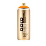 MONTANA GOLD ACRYLIC SPRAY CAN POWER ORANGE
