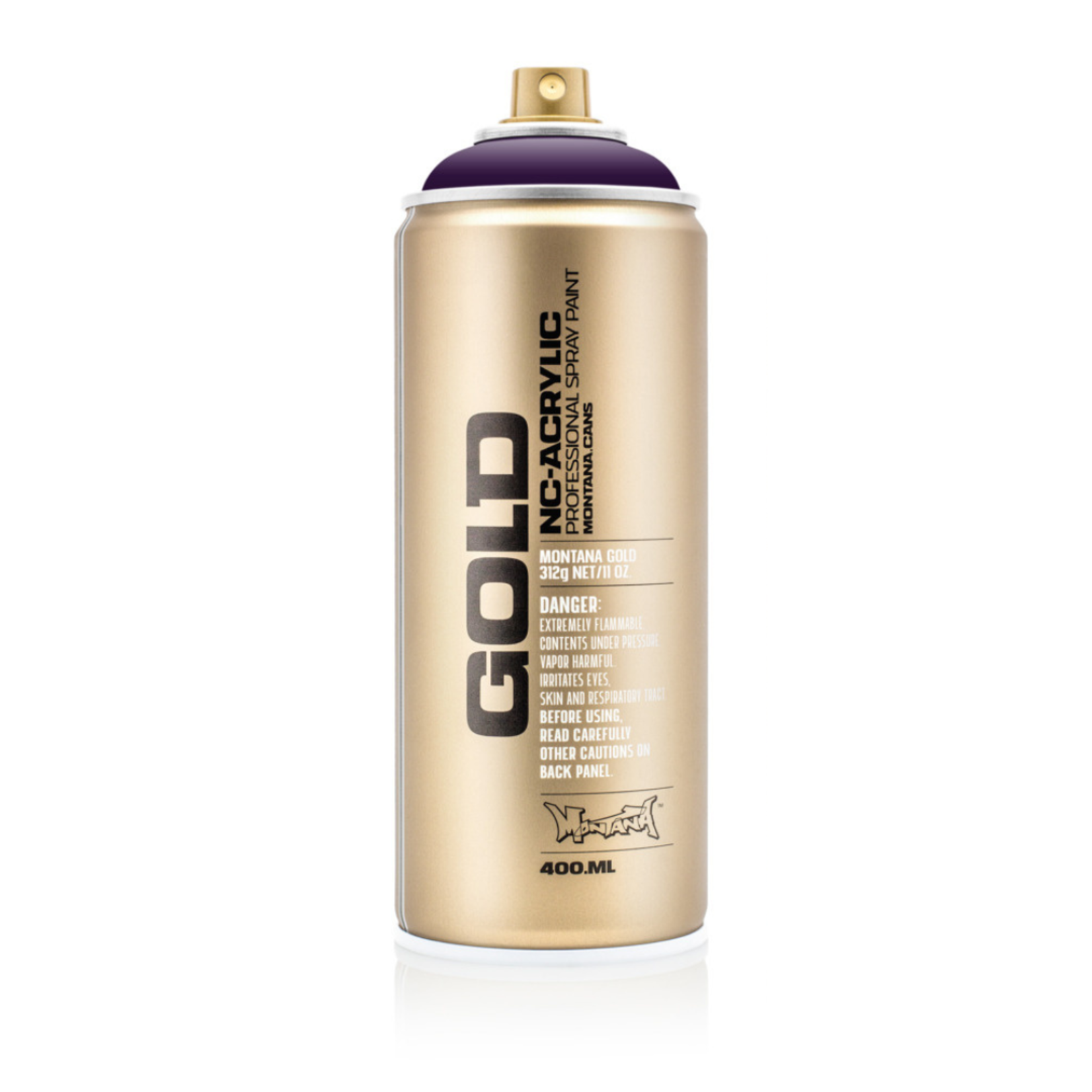 MONTANA GOLD ACRYLIC SPRAY CAN BLACK PURPLE