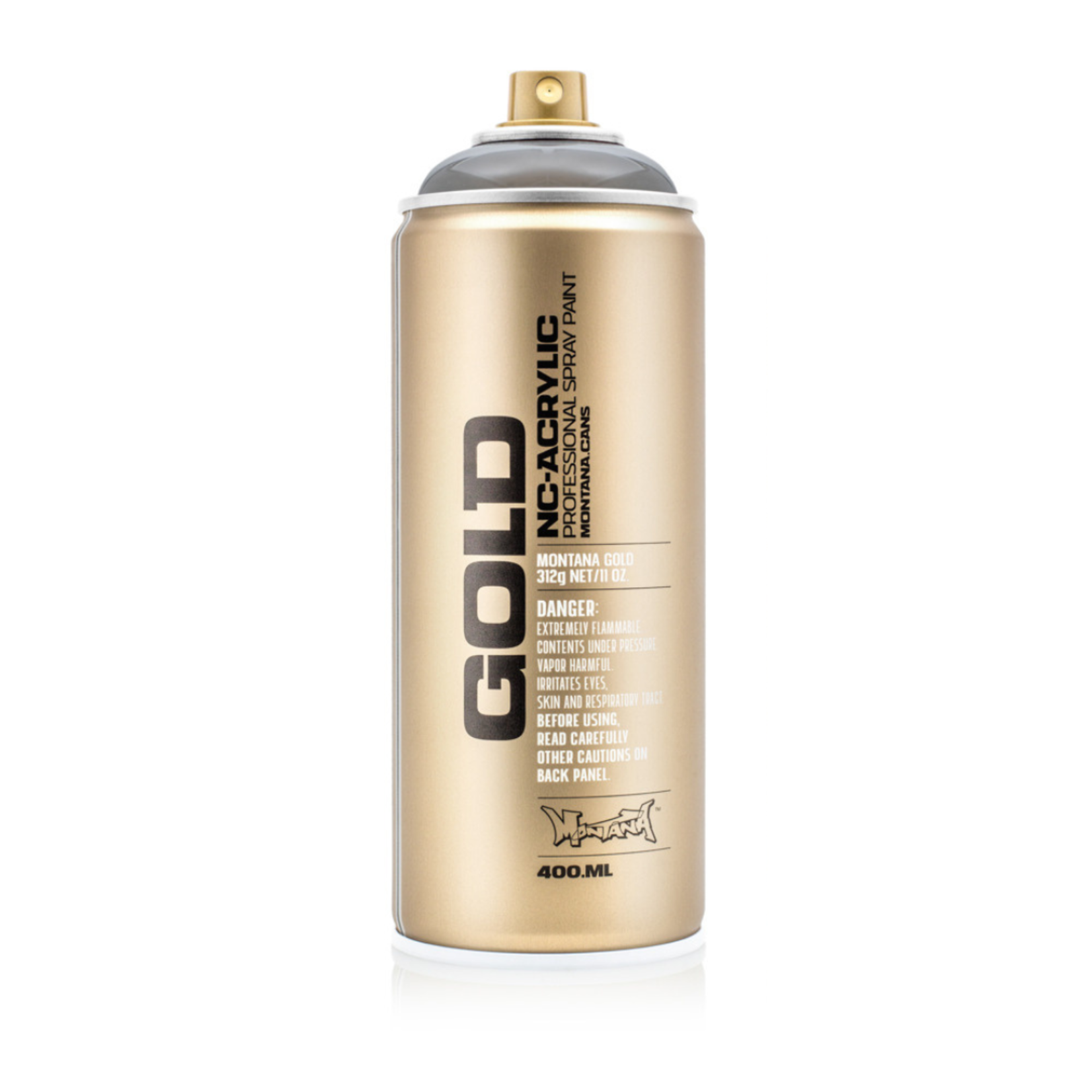 MONTANA GOLD ACRYLIC SPRAY CAN TRANSPARENT BLACK