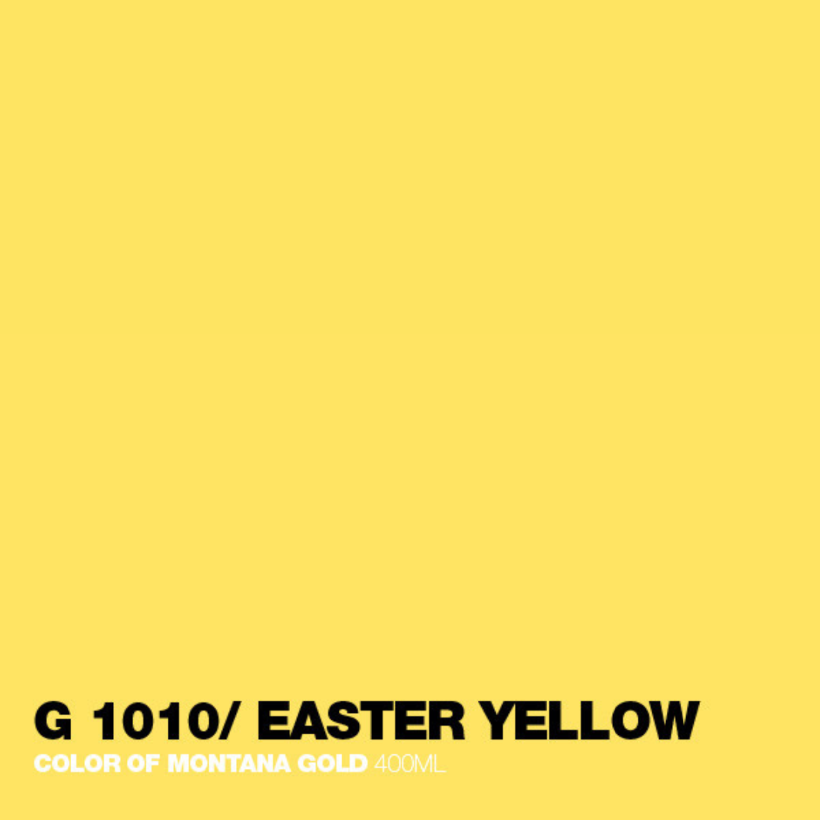 MONTANA GOLD ACRYLIC SPRAY CAN EASTER YELLOW