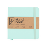 PRISM STUDIO SKETCHBOOK 4.7X4.7" 80/SHT SEAFOAM GREEN