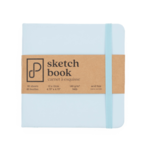 PRISM STUDIO SKETCHBOOK 4.7X4.7" 80/SHT DAPHNE BLUE