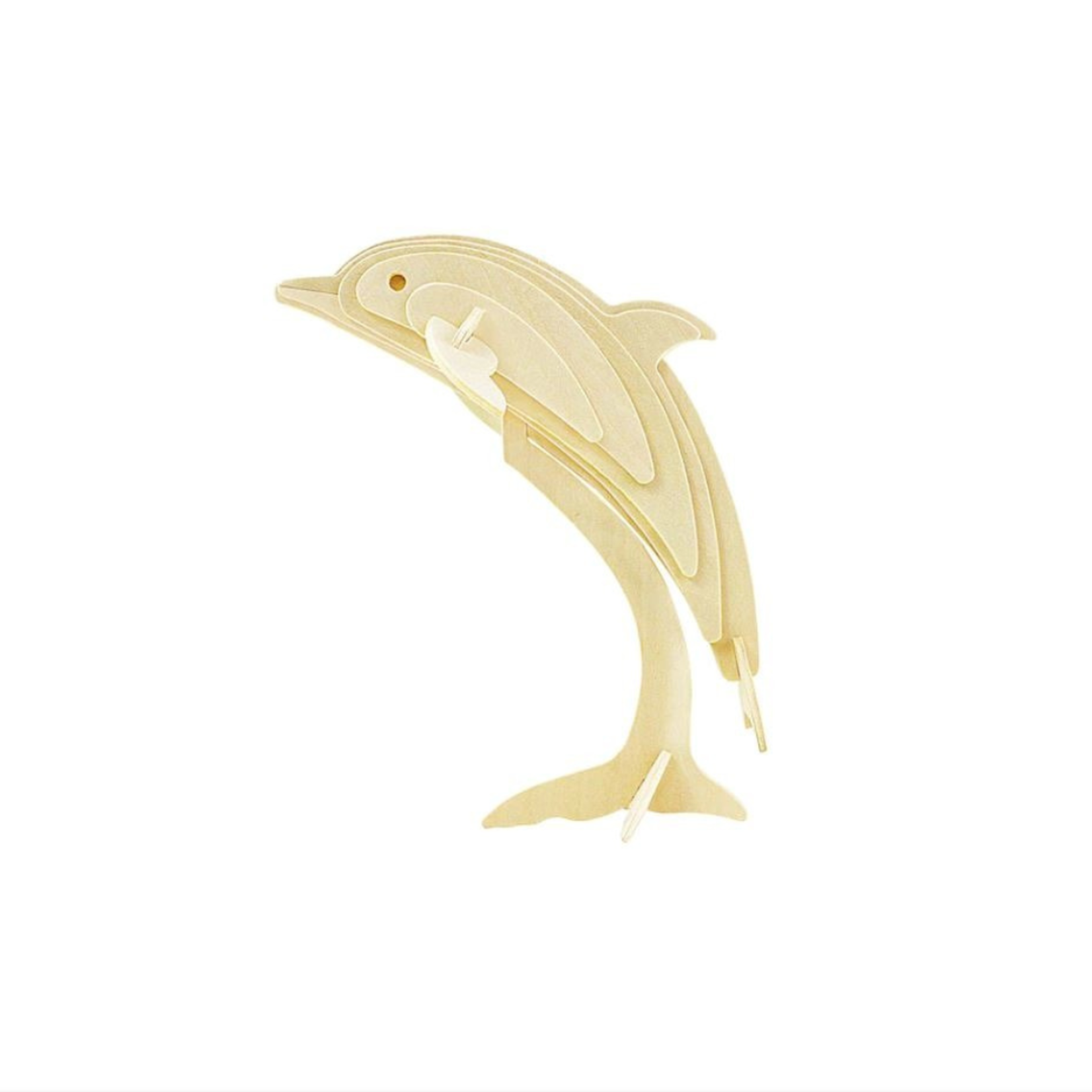 HANDS CRAFT DIY 3D WOODEN PUZZLE DOLPHIN