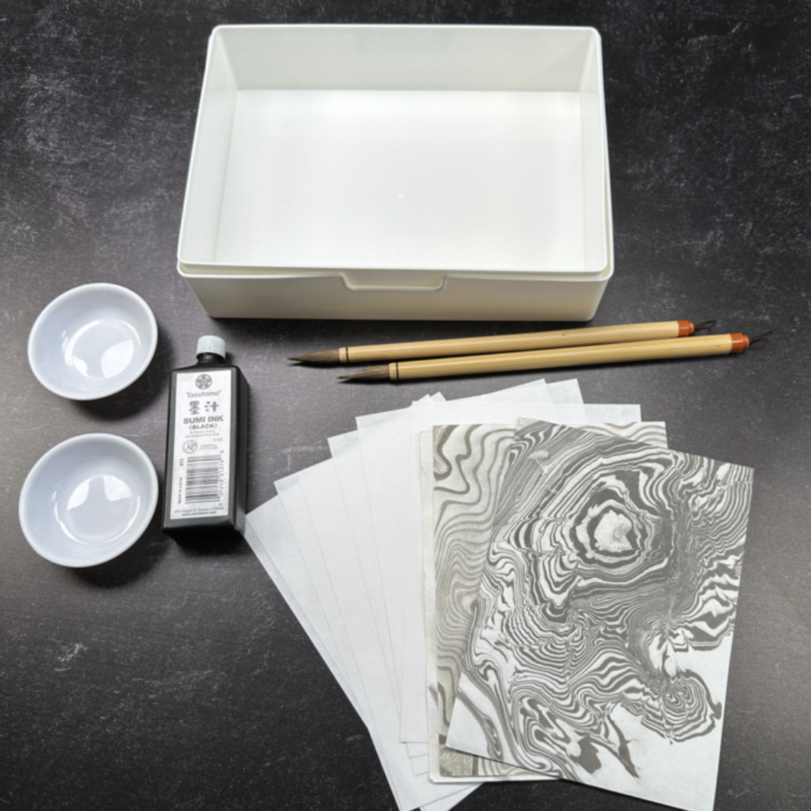 YASUTOMO SUMINAGASHI KIT 16/PC