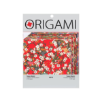 YASUTOMO YASUTOMO ORIGAMI PAPER 5 7/8" ASSORTED YUZEN RED 12/PK