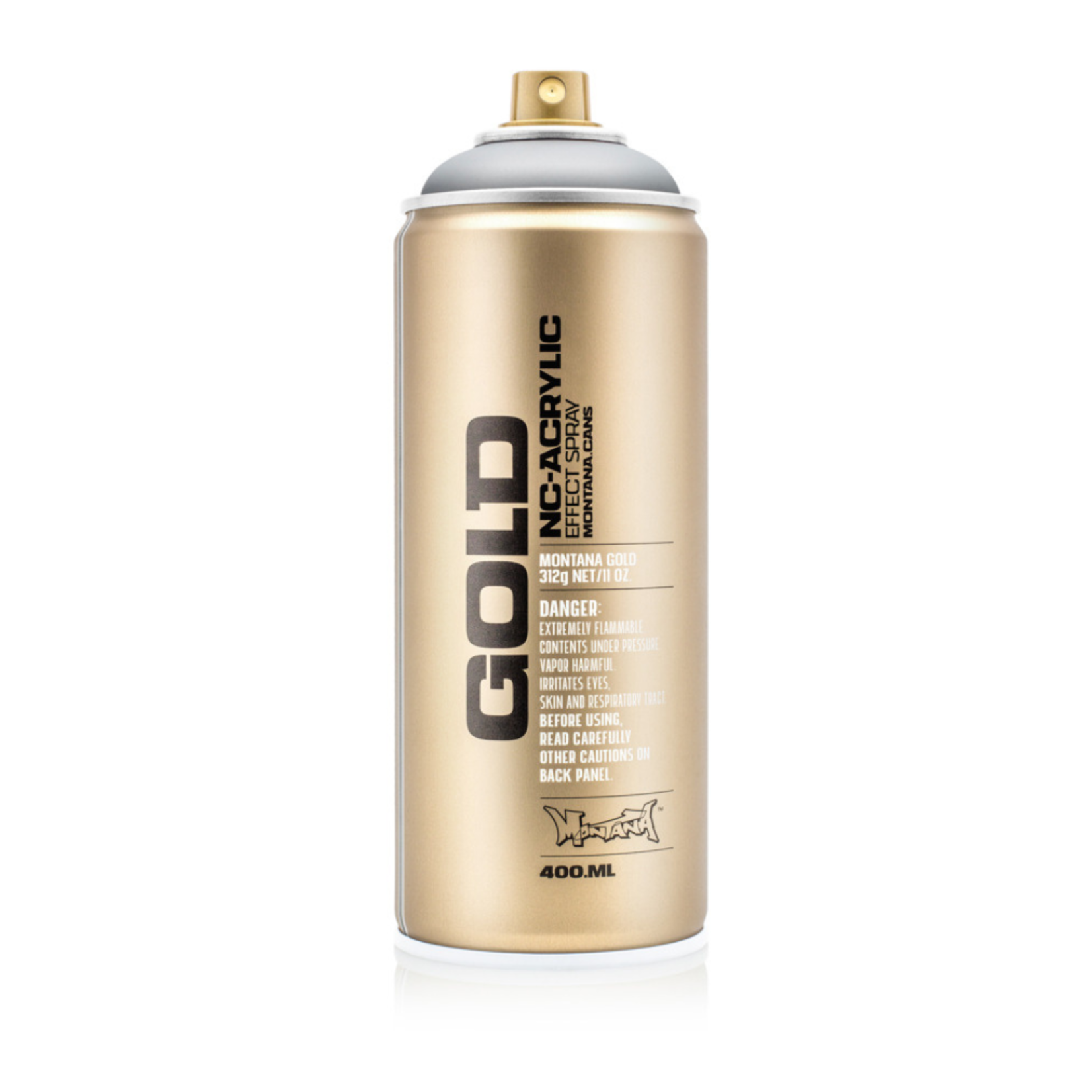 MONTANA GOLD ACRYLIC SPRAY CAN SILVER MATTE