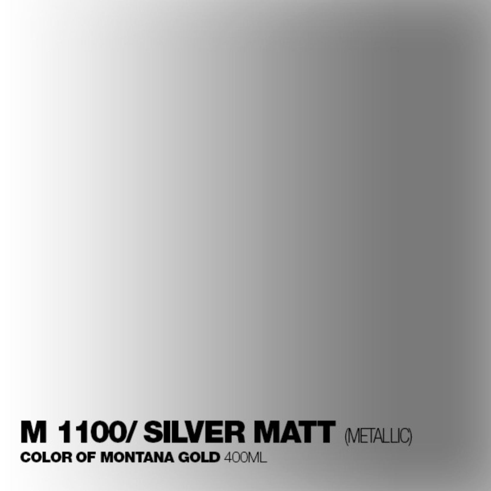 MONTANA GOLD ACRYLIC SPRAY CAN SILVER MATTE