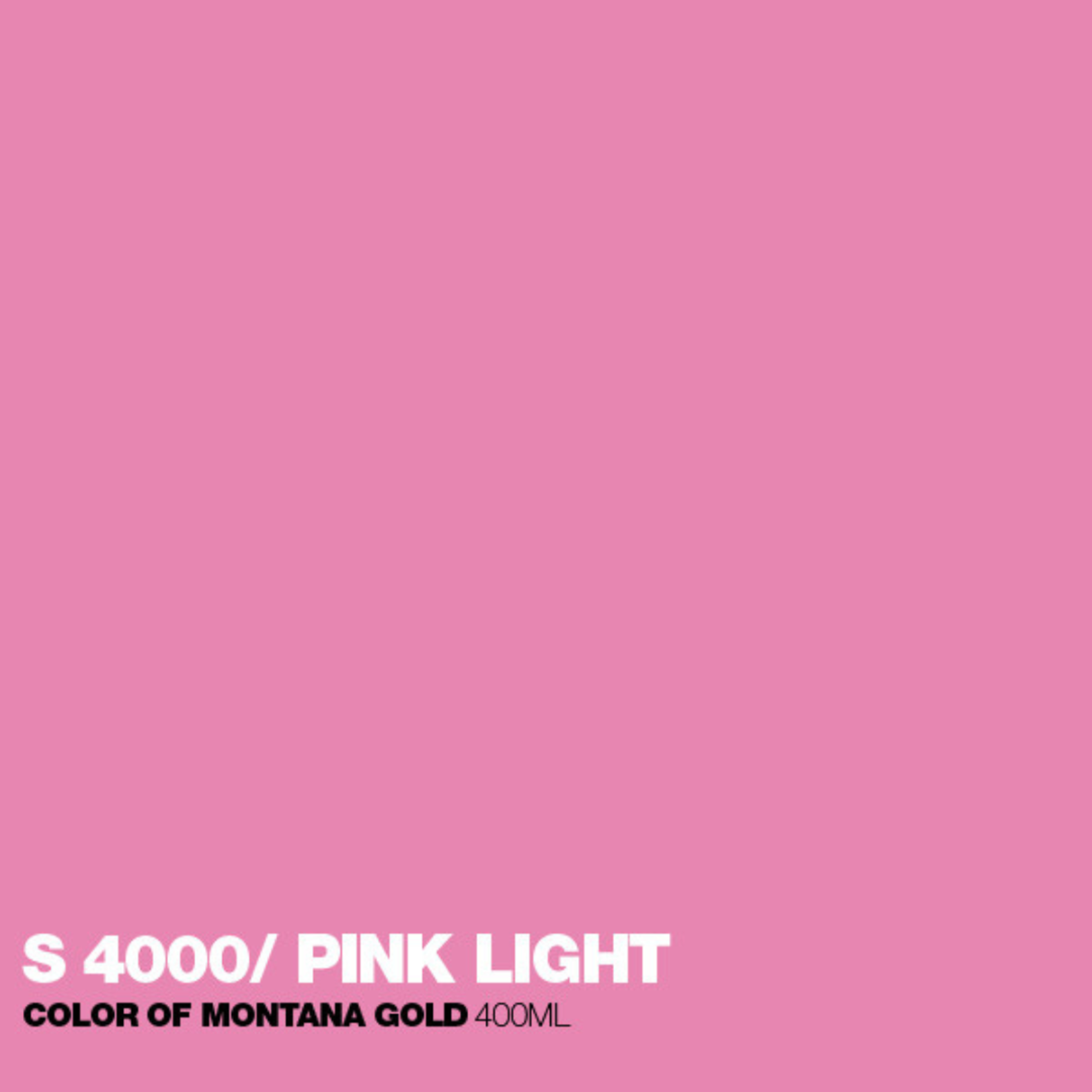 MONTANA GOLD ACRYLIC SPRAY CAN SHOCK PINK LIGHT