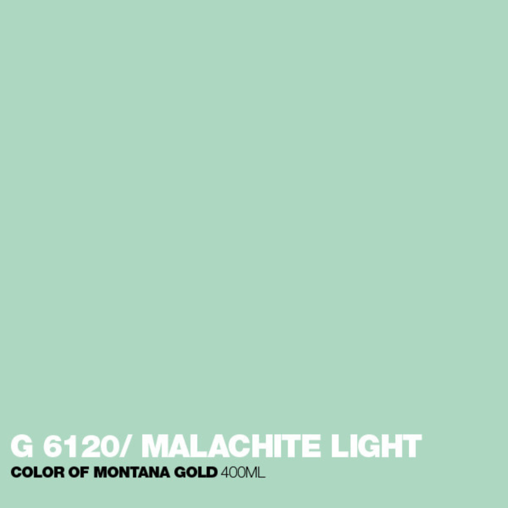MONTANA GOLD ACRYLIC SPRAY CAN MALACHITE LIGHT