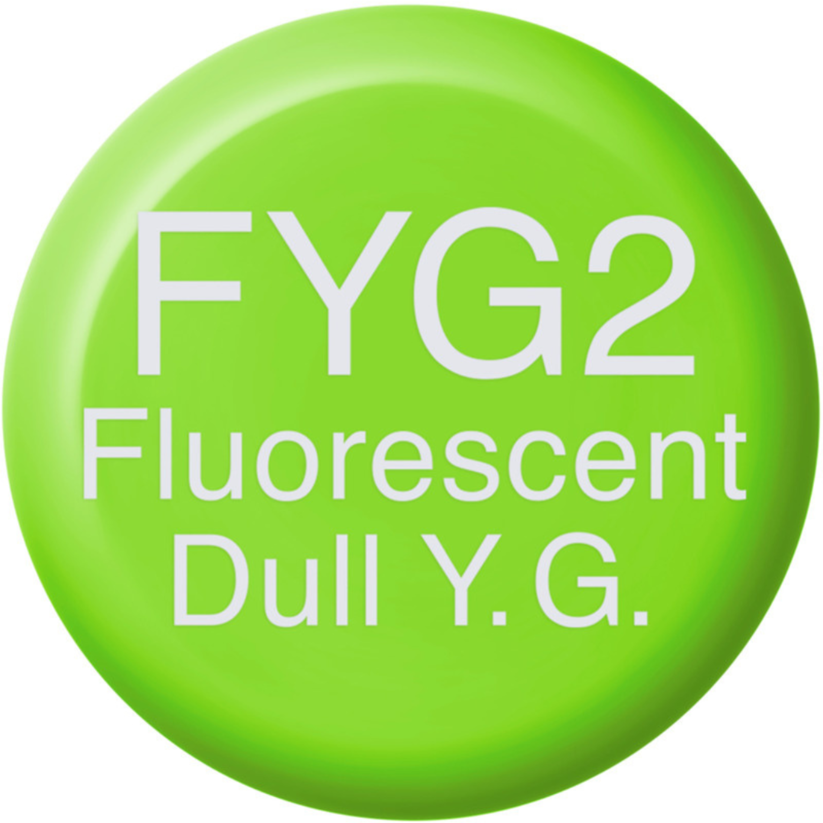 COPIC COPIC INK REFILL 12ML FYG2 FLUORESCENT DULL YELLOW GREEN