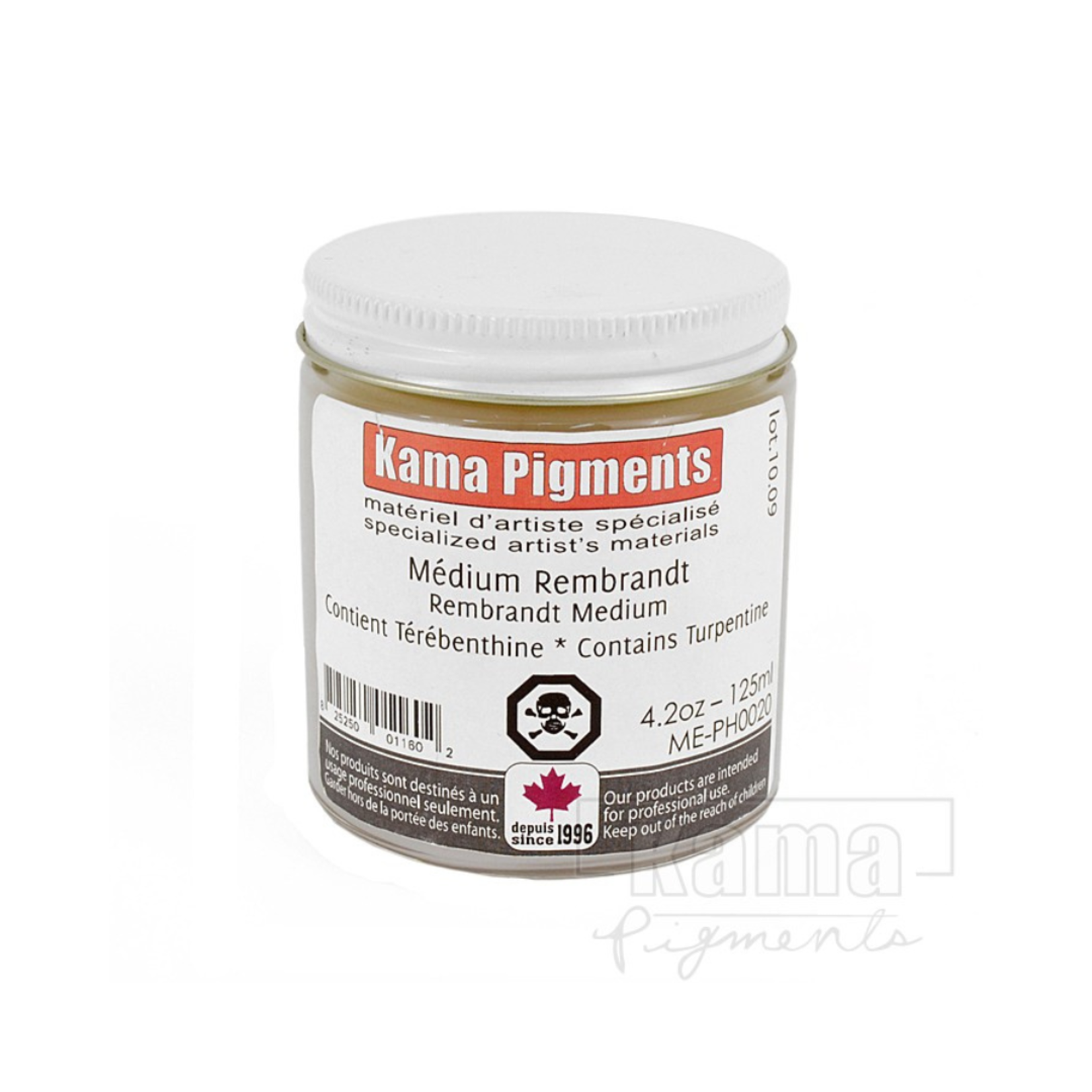 KAMA PIGMENTS REMBRANDT MEDIUM 125ML