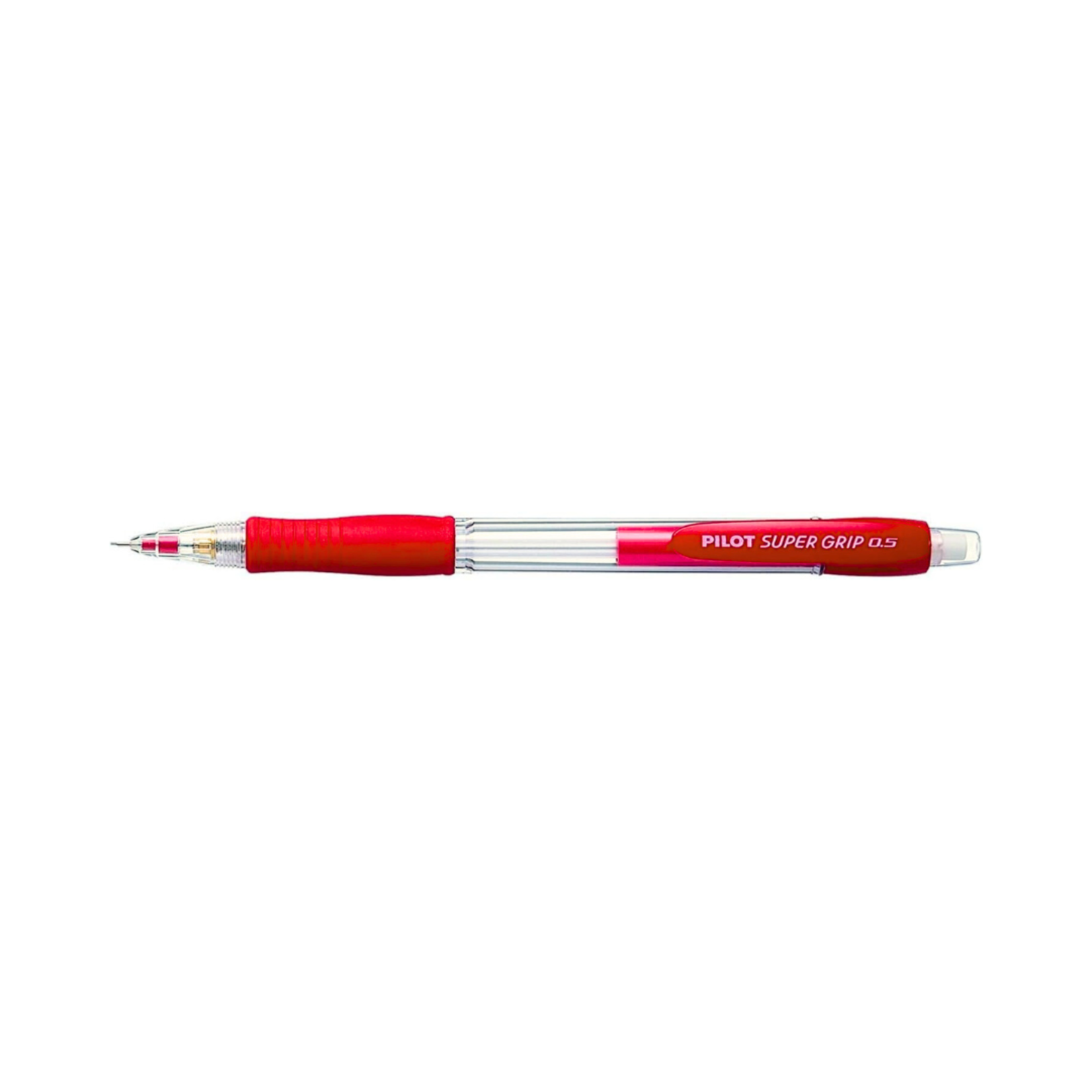PILOT SUPER GRIP MECHANICAL PENCIL 0.5MM RED