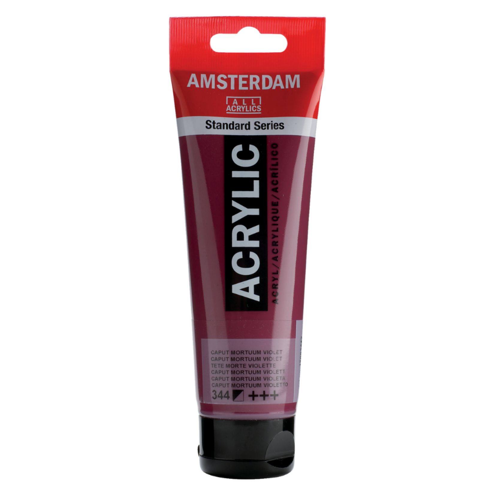 AMSTERDAM AMSTERDAM ACRYLIC 120ML CAPUT MORTUUM VIOLET