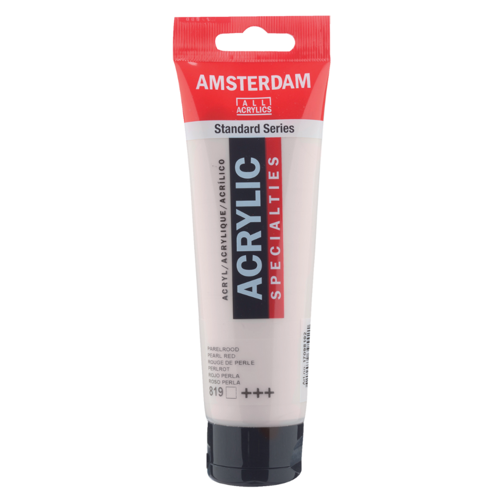 AMSTERDAM AMSTERDAM ACRYLIC 120ML PEARL RED