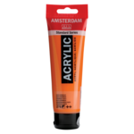AMSTERDAM AMSTERDAM ACRYLIC 120ML AZO ORANGE