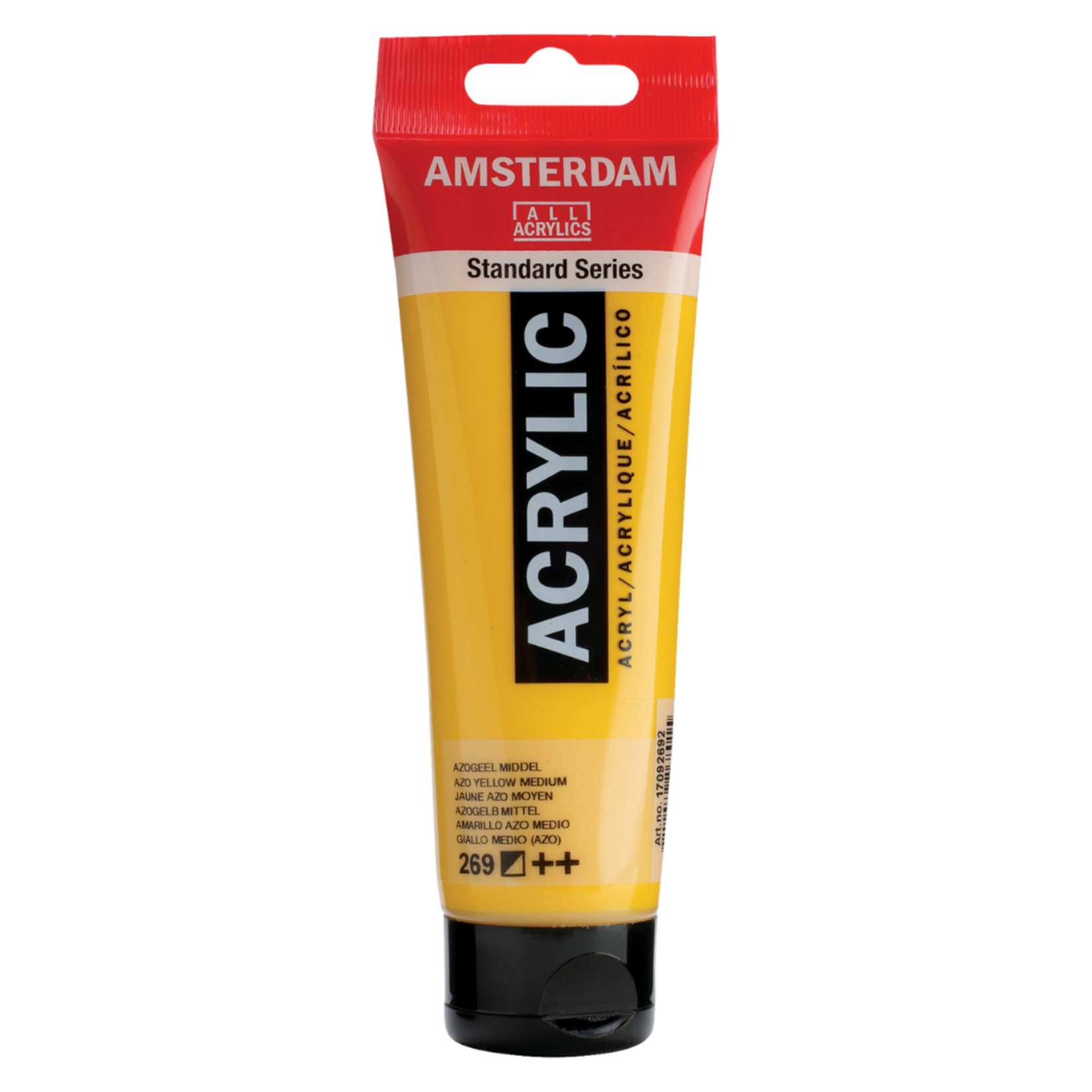 AMSTERDAM AMSTERDAM ACRYLIC 120ML AZO YELLOW MEDIUM