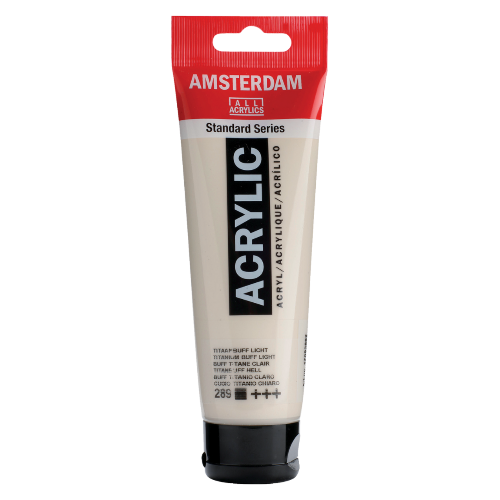 AMSTERDAM AMSTERDAM ACRYLIC 120ML TITANIUM BUFF LIGHT