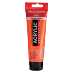 AMSTERDAM AMSTERDAM ACRYLIC 120ML REFLEX ORANGE