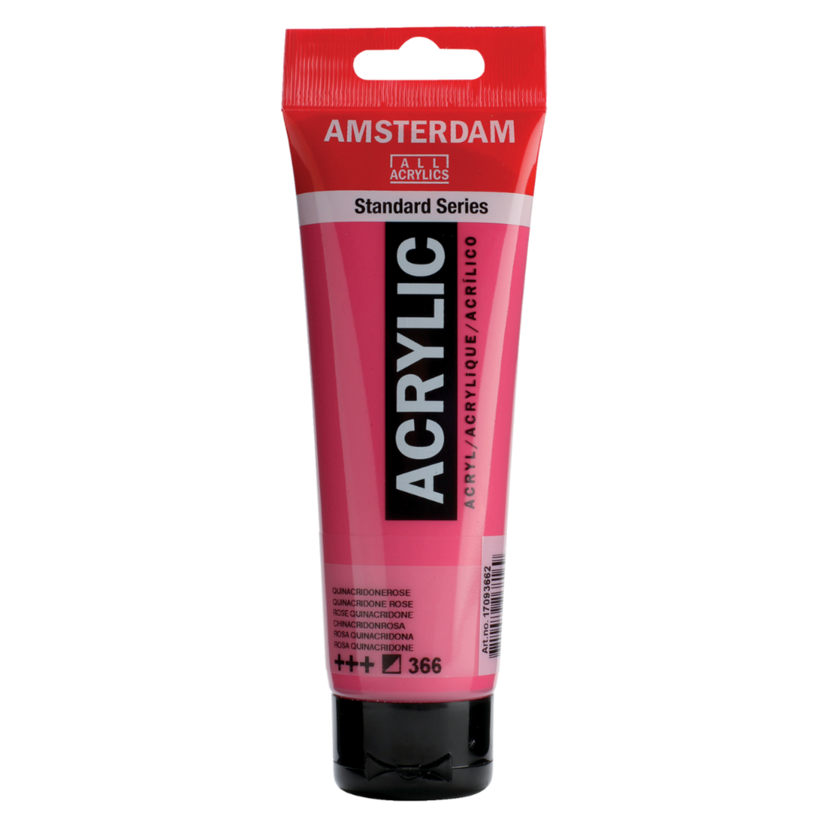 AMSTERDAM AMSTERDAM ACRYLIC 120ML QUINACRIDONE ROSE