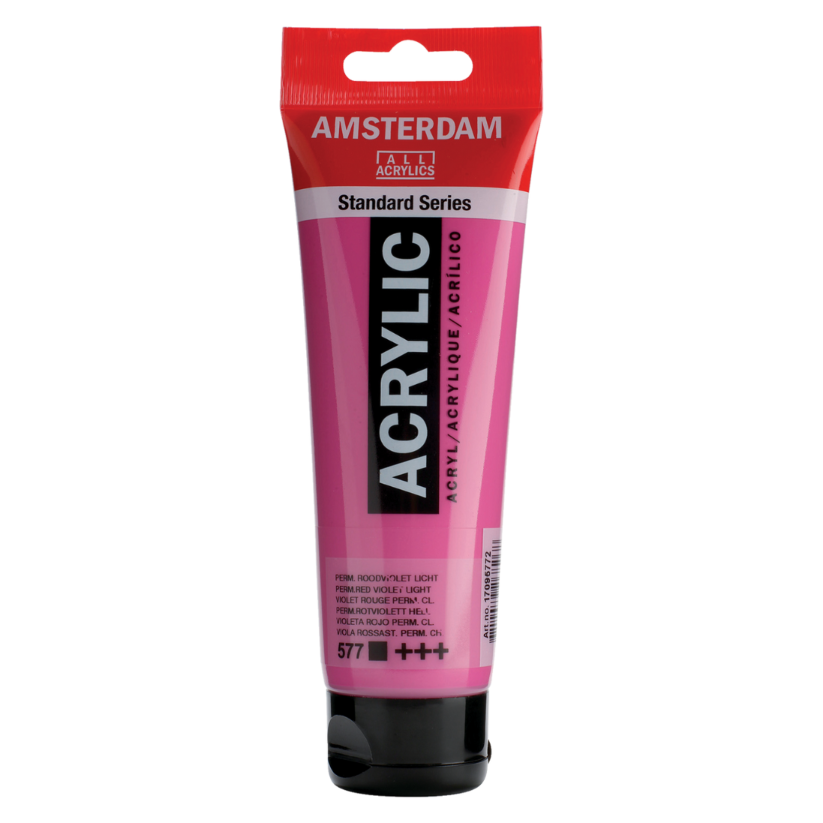AMSTERDAM AMSTERDAM ACRYLIC 120ML PERMANENT RED VIOLET LIGHT