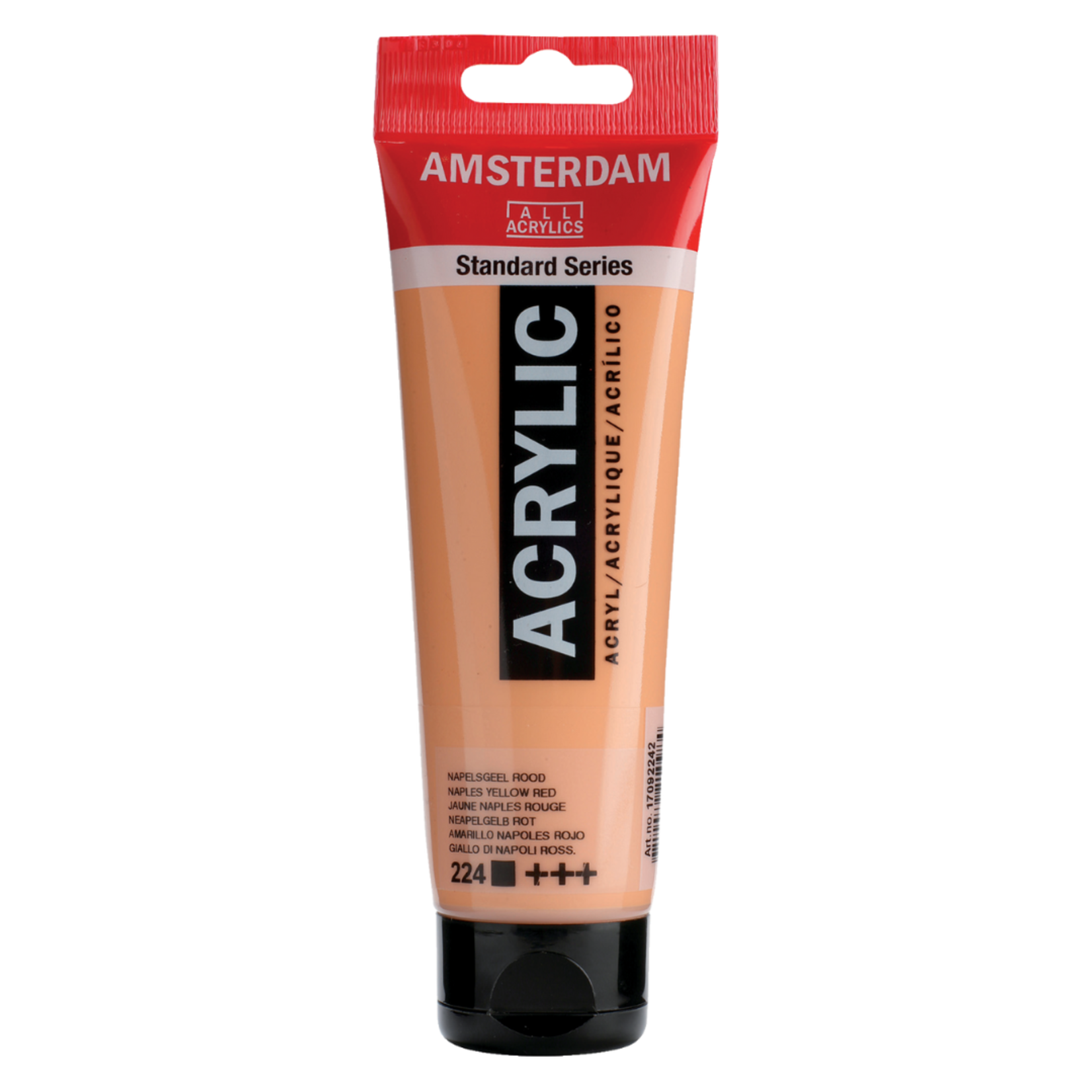 AMSTERDAM AMSTERDAM ACRYLIC 120ML NAPLES YELLOW RED