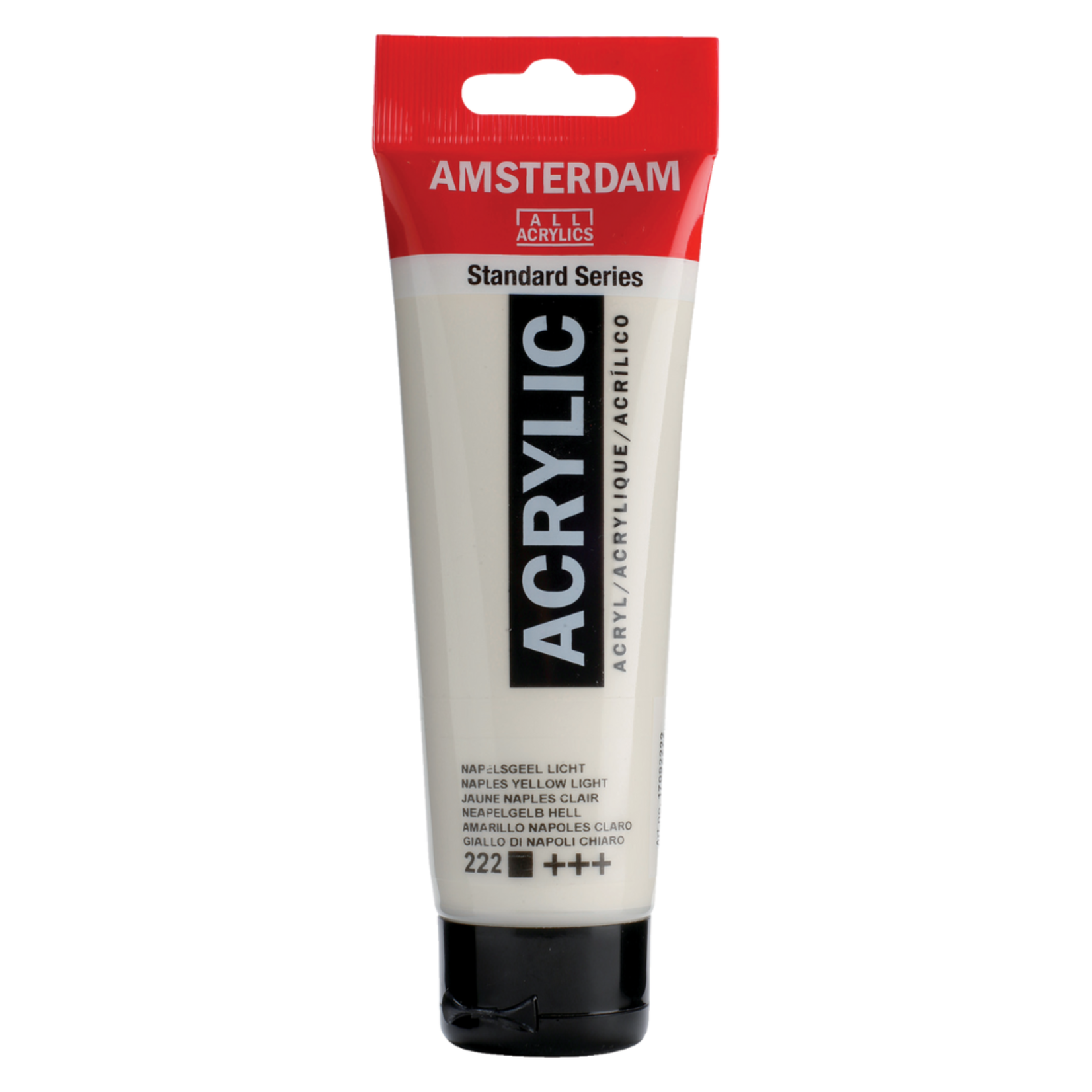 AMSTERDAM AMSTERDAM ACRYLIC 120ML NAPLES YELLOW LIGHT