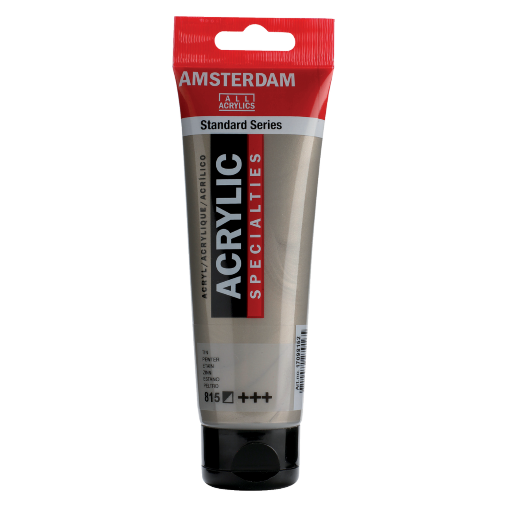 AMSTERDAM AMSTERDAM ACRYLIC 120ML METALLIC PEWTER