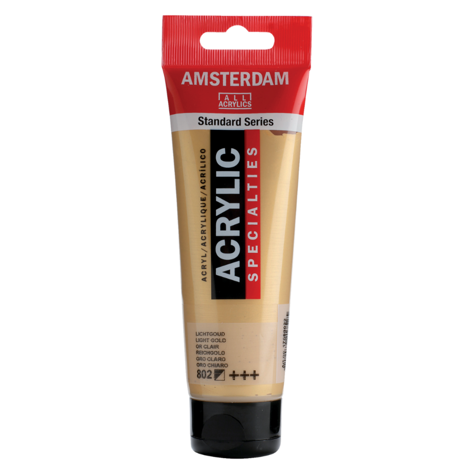 AMSTERDAM AMSTERDAM ACRYLIC 120ML METALLIC LIGHT GOLD