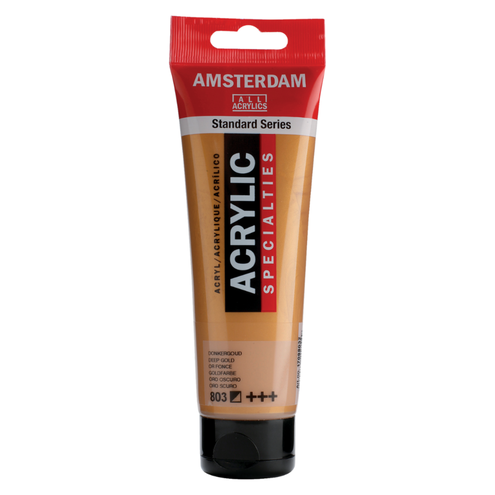 AMSTERDAM AMSTERDAM ACRYLIC 120ML METALLIC DEEP GOLD
