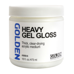 GOLDEN GOLDEN ACRYLIC MEDIUM HEAVY GEL GLOSS 16OZ