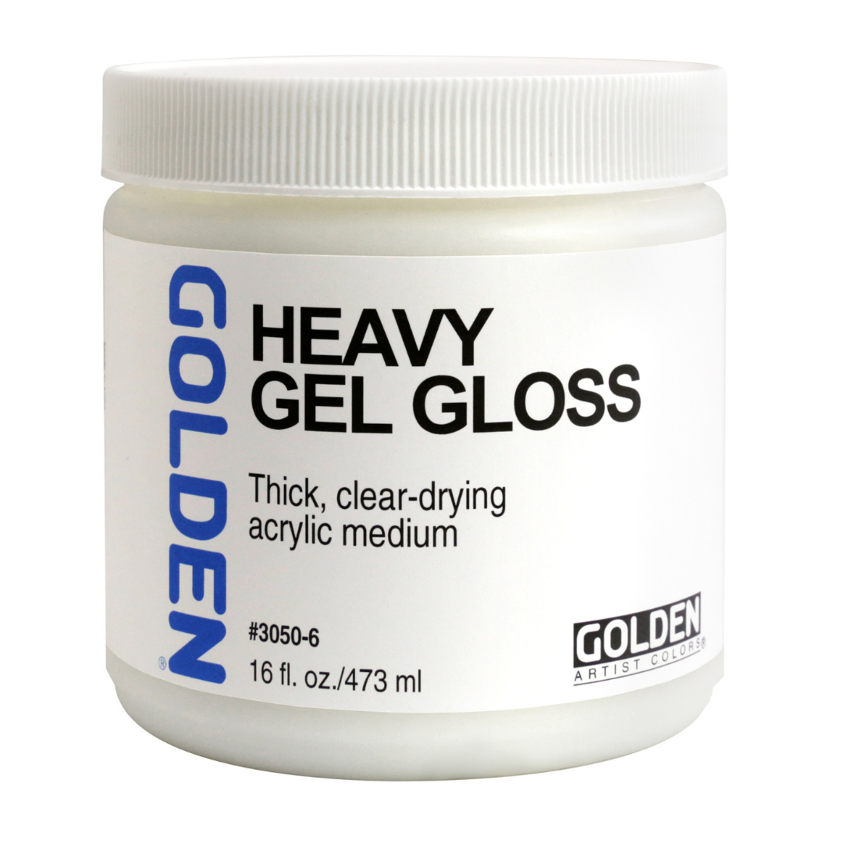 GOLDEN GOLDEN ACRYLIC MEDIUM HEAVY GEL GLOSS 16OZ