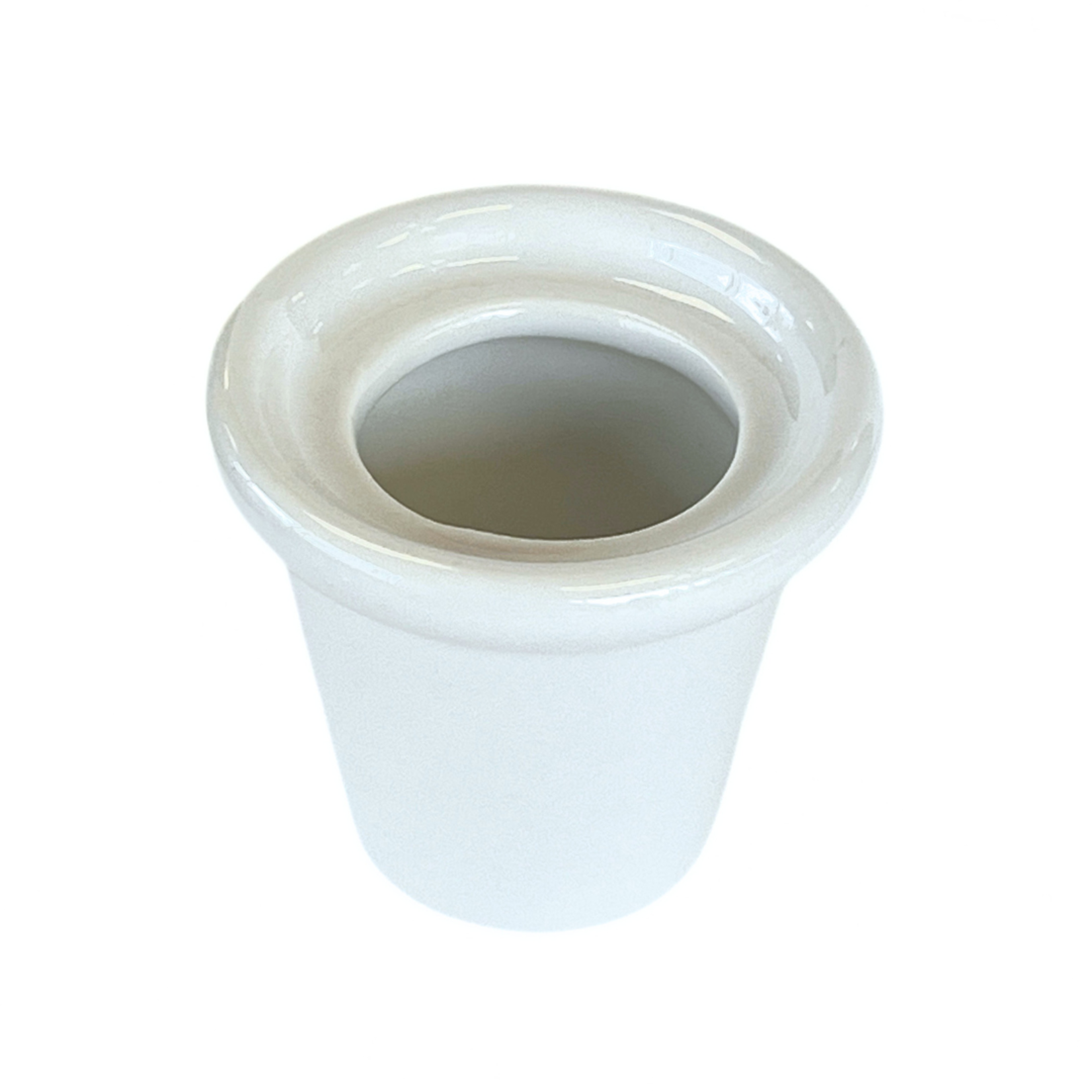 ROUND CHINA INK POT