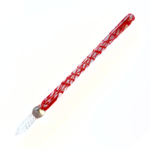 HERBIN STRAIGHT GLASS DIP PEN RED CAROB TREE